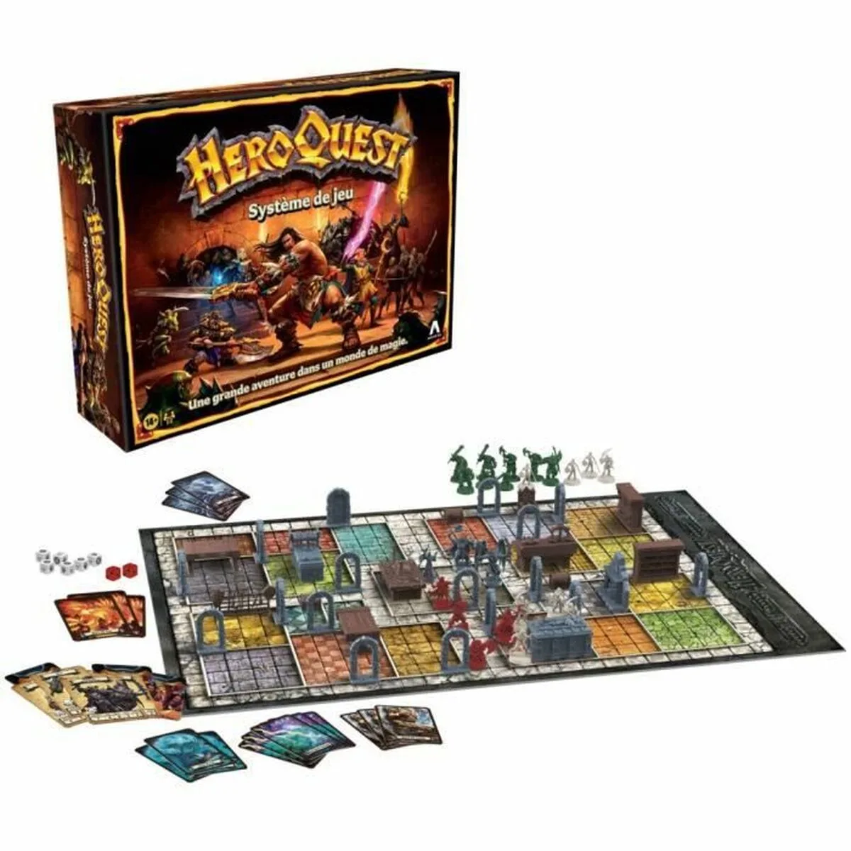 Jeu de societe hasbro heroquest s718619527. Oubliez tout ce que vous savez sur le e-commerce. Diaytar réécrit les règles avec une offre audacieuse et éclectique.
