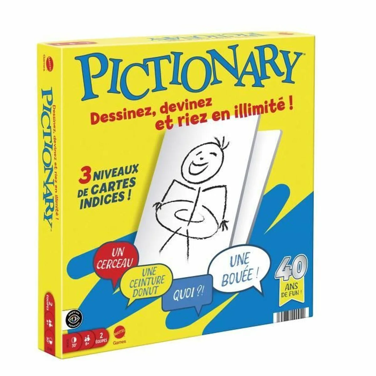 Jeu de societe mattel pictionary s7101245951. Chez Diaytar, nous ne vendons pas que des produits, nous proposons des solutions, du rêve et un peu de magie au quotidien