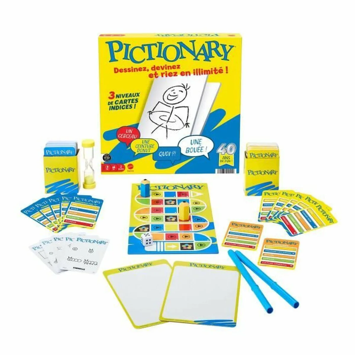 Jeu de societe mattel pictionary s7101245986. Exprimez votre personnalité avec les accessoires tendance de Diaytar.
