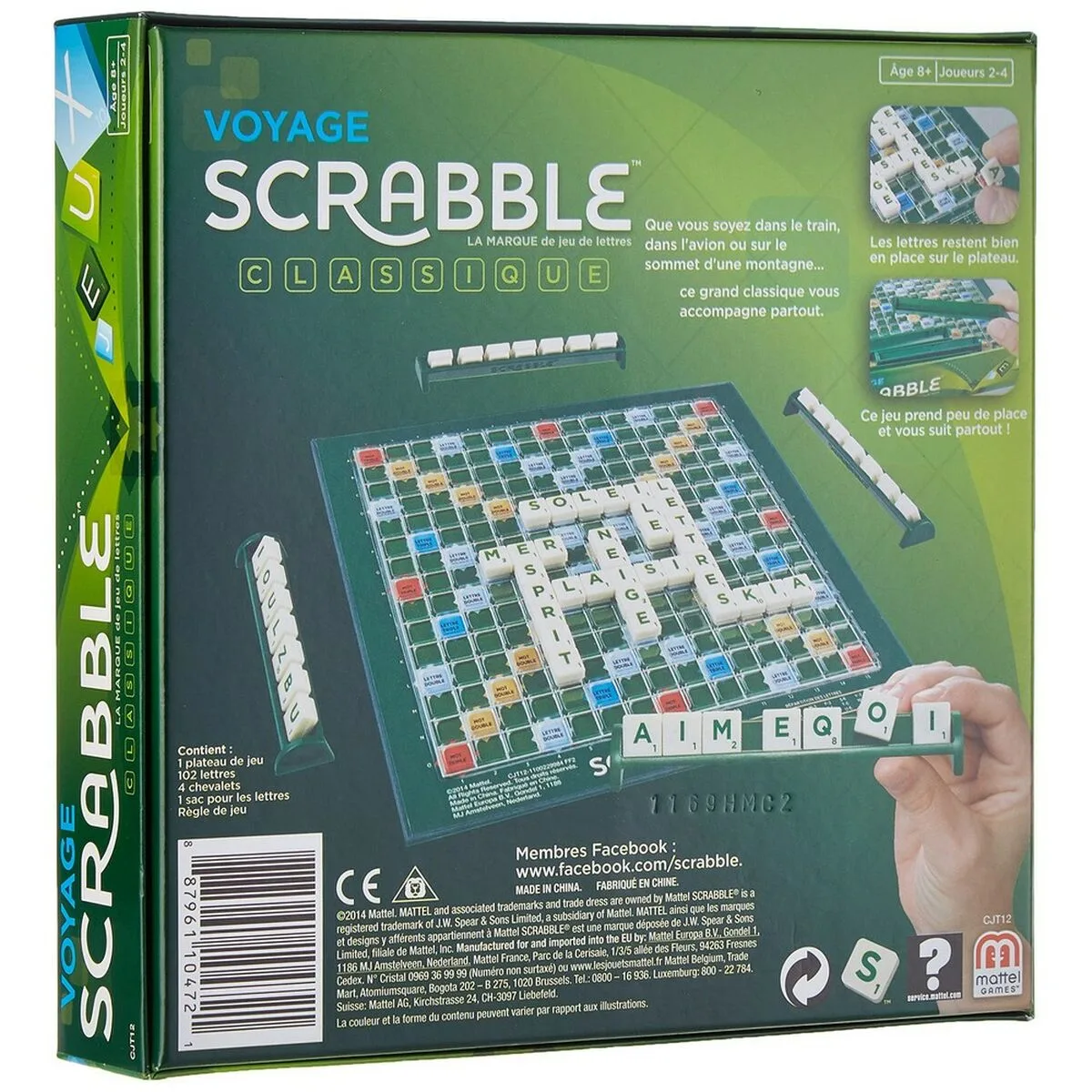 Jeu de societe mattel scrabble voyage fr s712432756. Diaytar : Parce que vous méritez le meilleur, nous sélectionnons l'excellence.