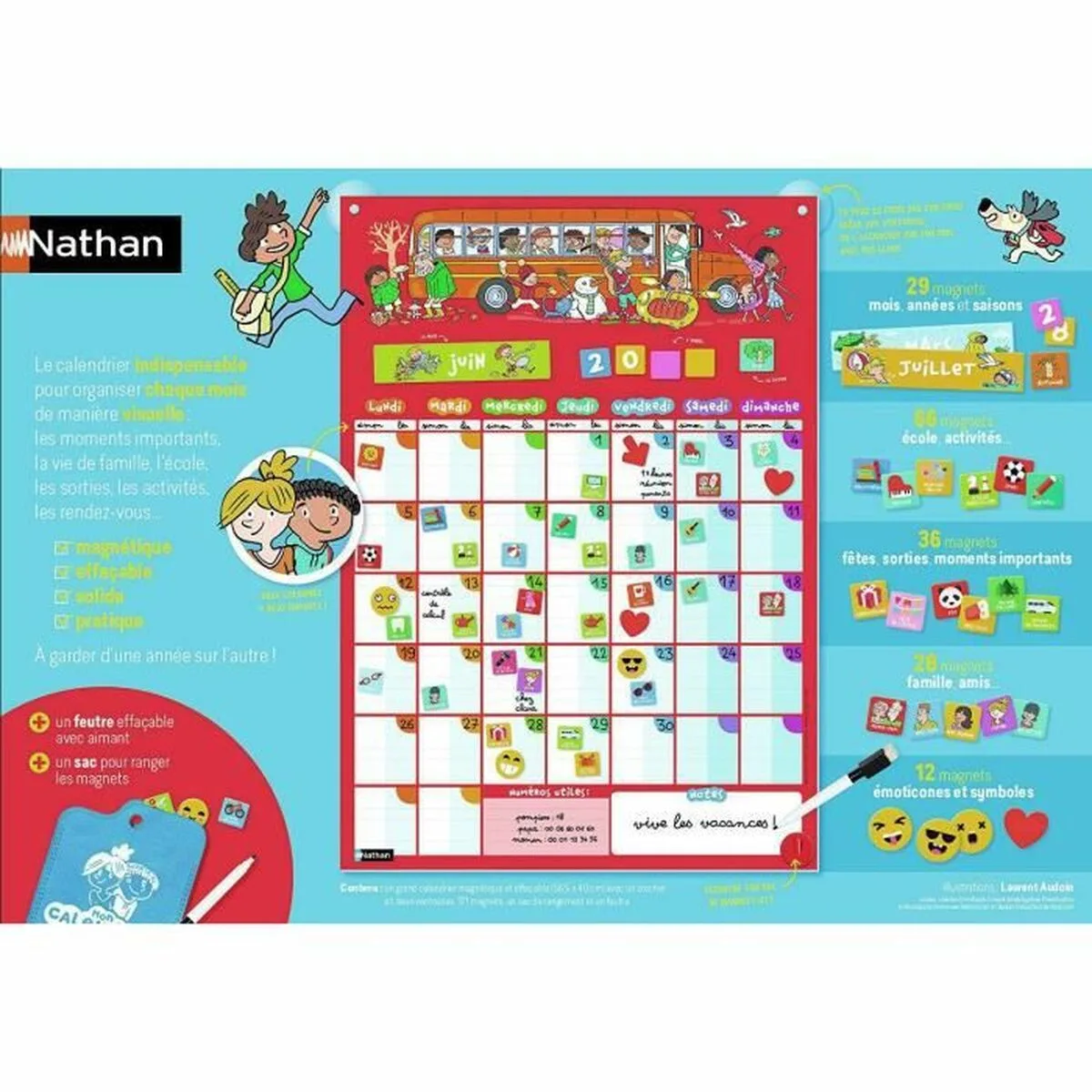 Jeu de societe nathan my perpetual magnetic calendar fr s716299018. Nous croyons en la magie des objets. Chez Diaytar, chaque produit a le pouvoir de transformer une routine en moment précieux.
