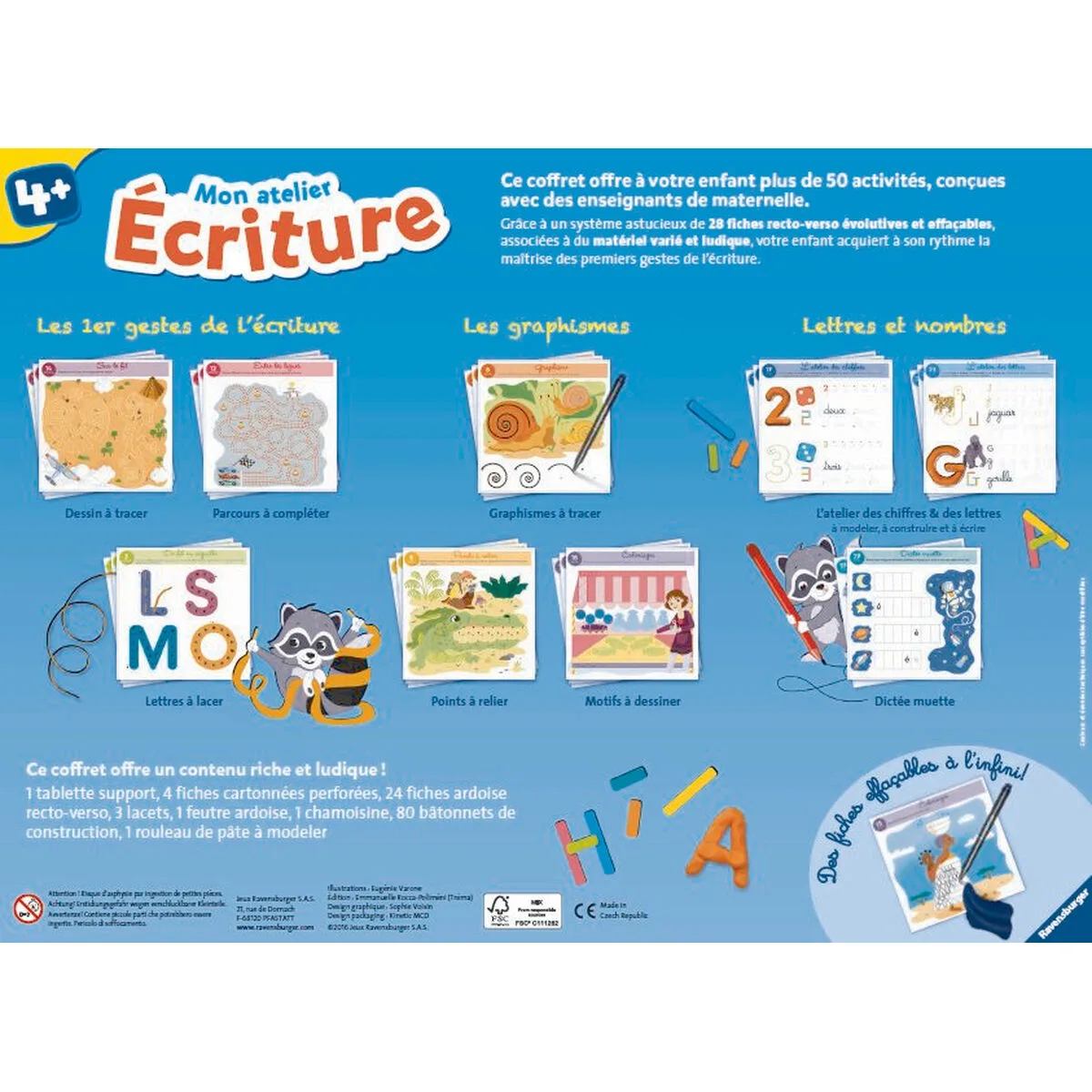Jeu de societe ravensburger my writing workshop fr multicouleur francais s716293875. Diaytar cultive l'art de la surprise en vous proposant constamment de nouveaux produits généraux et high-tech inattendus