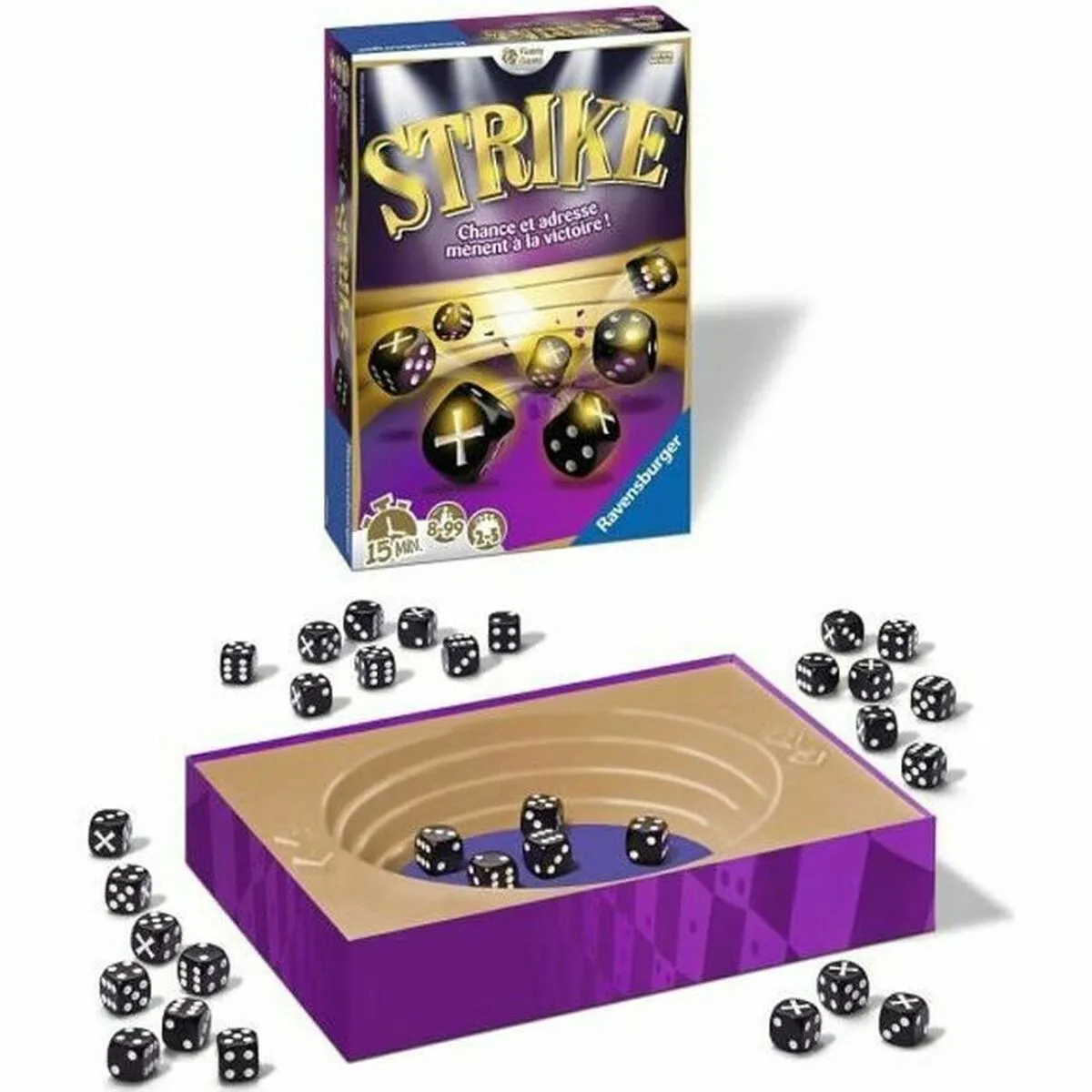 Jeu de societe ravensburger strike board game fr 1 piece s712456640. Nous avons créé Diaytar pour être le point de repère dans le paysage souvent confuse du e-commerce généraliste.