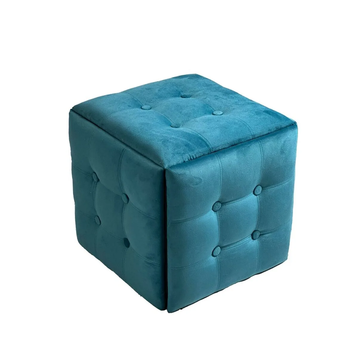 Jeu de tabourets go gift transformer bleu velours acier 50 x 50 x 50 cm pouf 5 en 1 5 unites s9110354137. Révélez votre style avec la collection capsule Diaytar, limitée et exclusive.