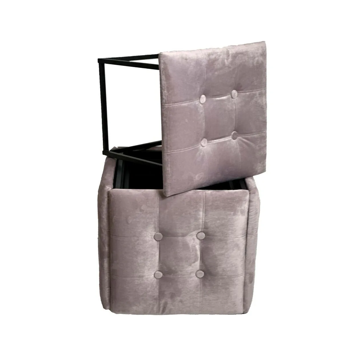Jeu de tabourets go gift transformer rose velours acier 50 x 50 x 50 cm pouf 5 en 1 5 unites s9110354375. Avec Diaytar, faites de chaque achat en ligne une découverte et de chaque produit un ajout valuable à votre univers