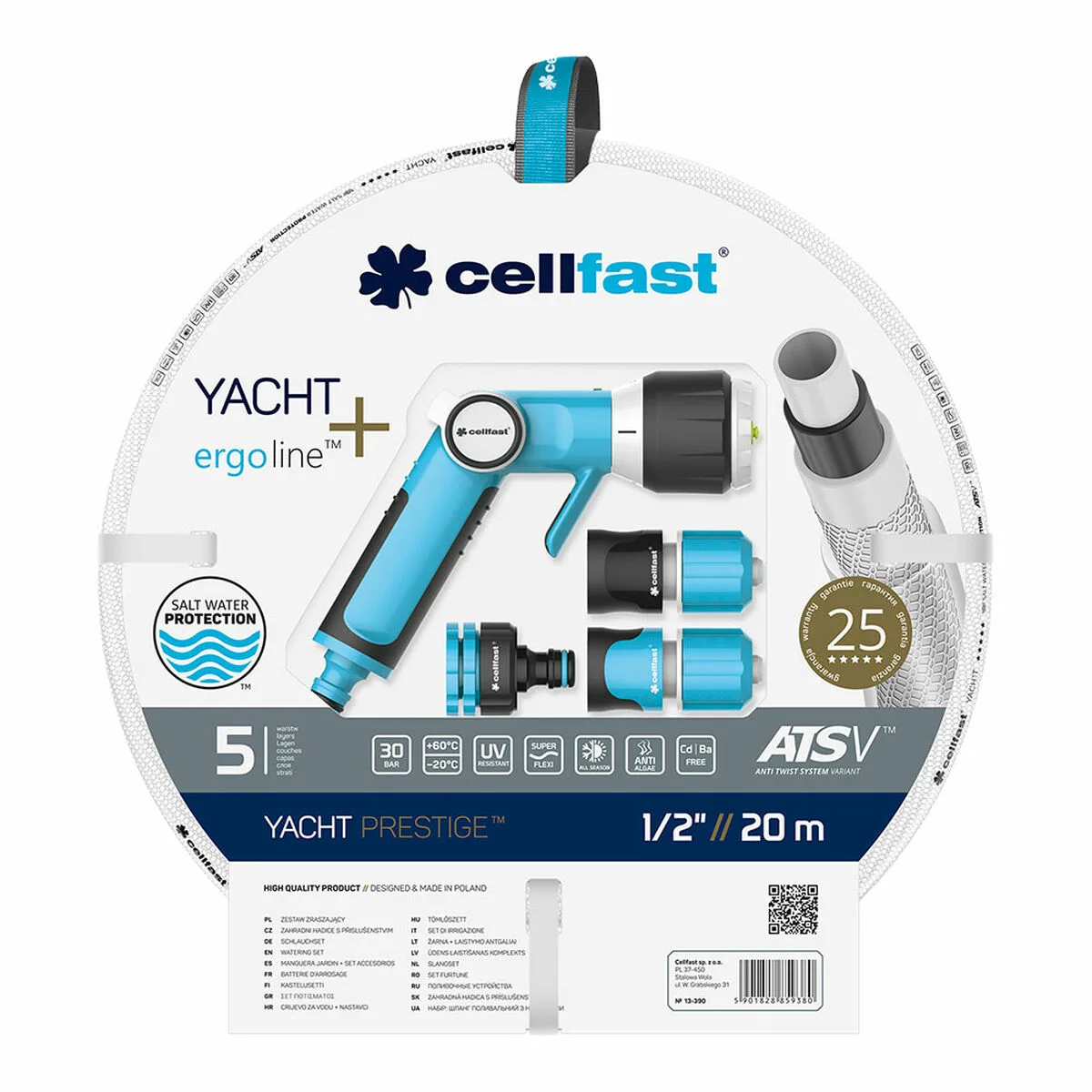 Jeu de tuyaux avec accessoires cellfast yacht pvc 20 m o 12 5 mm extensible s792341635. Notre équipe chez Diaytar est votre équipe de choc, dévouée à débusquer les produits qui méritent votre attention.