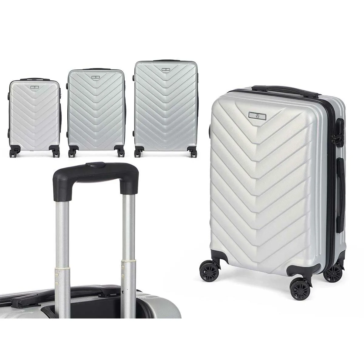 Jeu de valises gris clair 3 pieces s363290831. Pour un quotidien optimisé et stylisé, faites confiance à Diaytar et son expertise en produits généraux et innovants