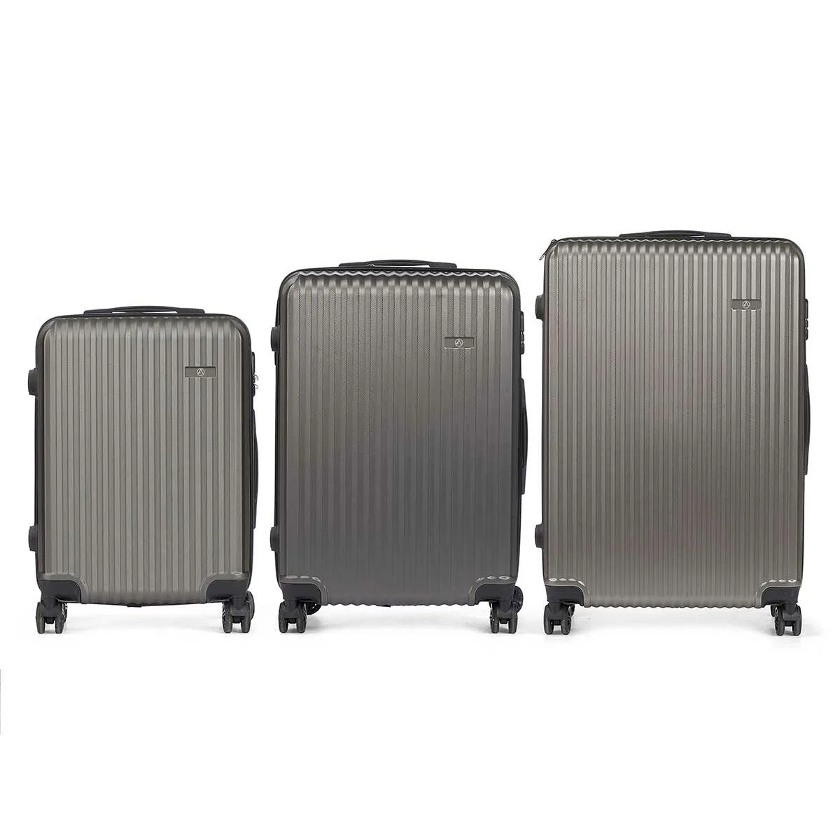Jeu de valises gris fonce rayures 3 pieces s363290528. Diaytar : Le curateur de votre quotidien. Des produits soigneusement choisis pour leur originalité et leur utilité
