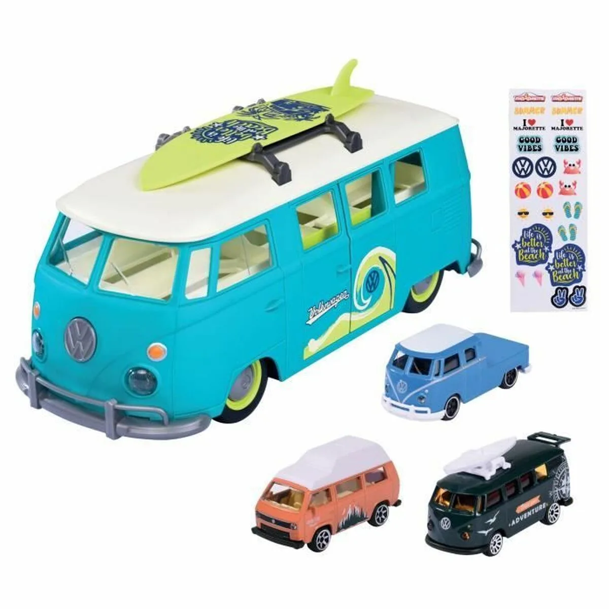 Jeu de vehicules majorette volkswagen t1 carry case bleu s719442595. L'ambition de Diaytar : devenir votre boutique en ligne de référence pour tous les produits qui améliorent votre vie