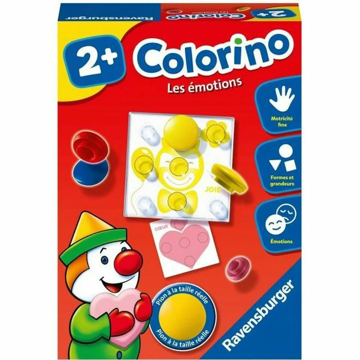 Jeu education enfant ravensburger colorino emotions jaune rose francais fr s714459267. L'art de vivre à la française s'exprime dans notre collection maison Diaytar.