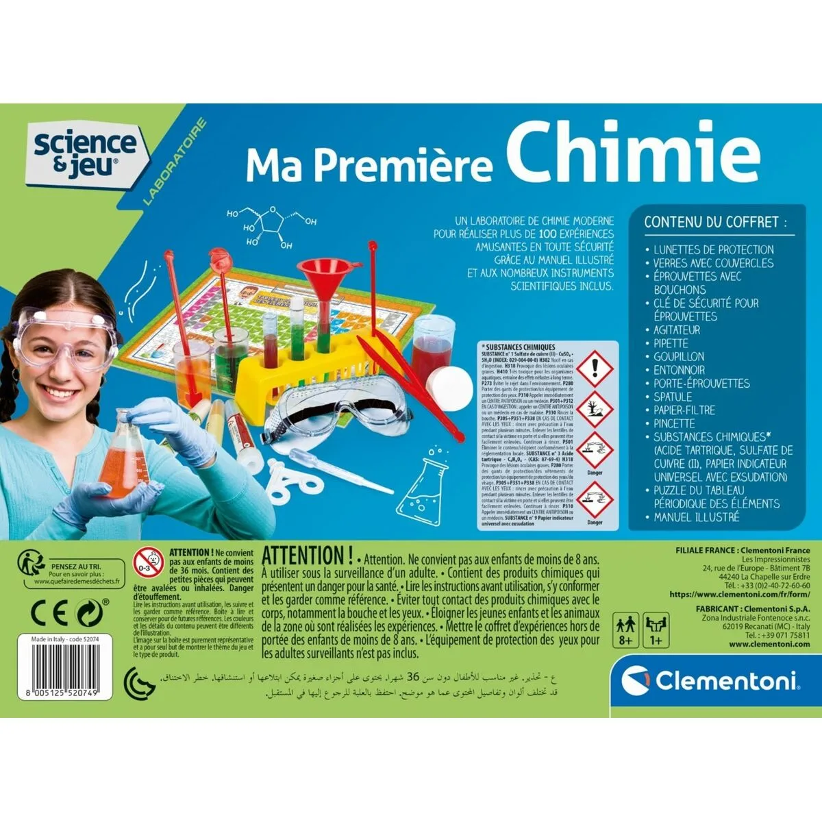 Jeu scientifique clementoni my first chemistry fr s712348492. Diaytar, la preuve qu'une boutique généraliste peut être synonyme de goût, d'exigence et d'innovation constante