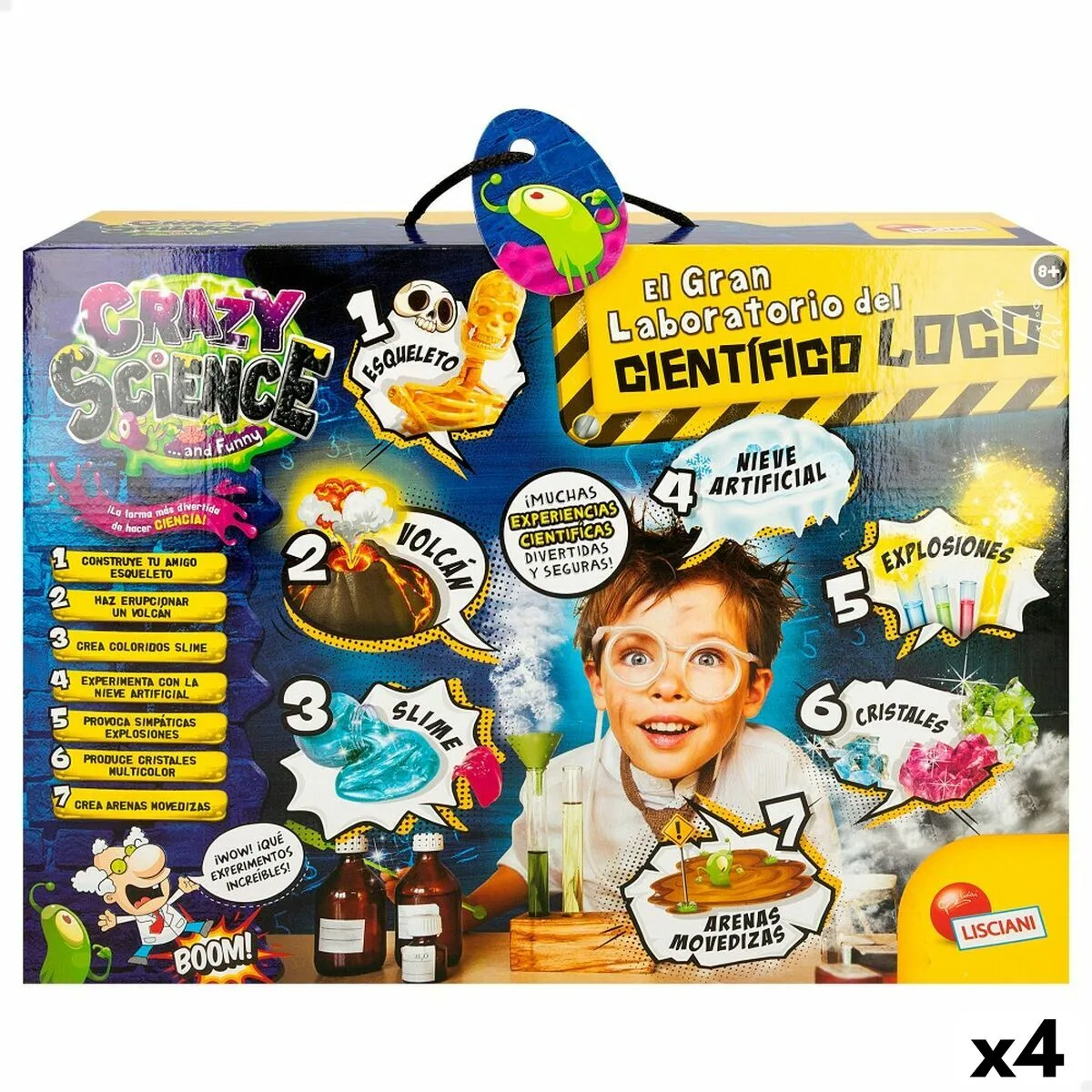Jeu scientifique lisciani giochi el gran laboratorio del cientifico loco es 4 unites s890317573. Bien plus qu'un site, Diaytar est un club. Le club de ceux qui savent reconnaître la valeur d'un produit exceptionnel.
