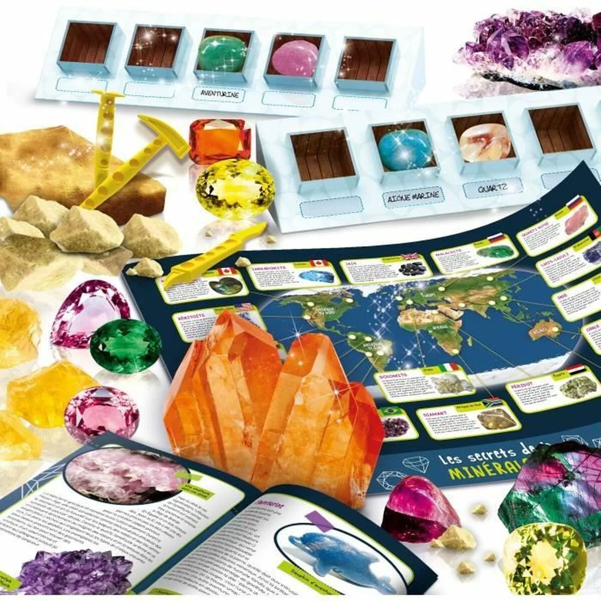 Jeu scientifique lisciani giochi mineralogy kit fr s719877466. Nous avons bâti Diaytar sur une idée simple : vous méritez le meilleur des produits, sans avoir à chercher pendant des heures.