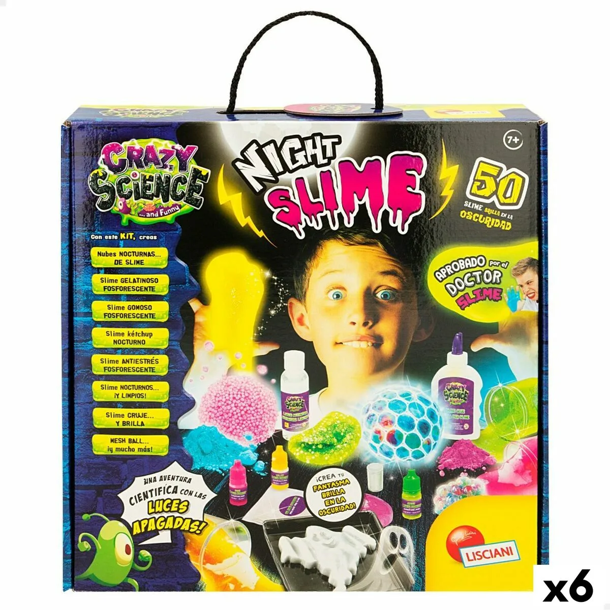Jeu scientifique lisciani giochi night slime es 6 unites s890317279. Découvrez l'univers Diaytar - Des milliers de produits sélectionnés avec soin pour vous.