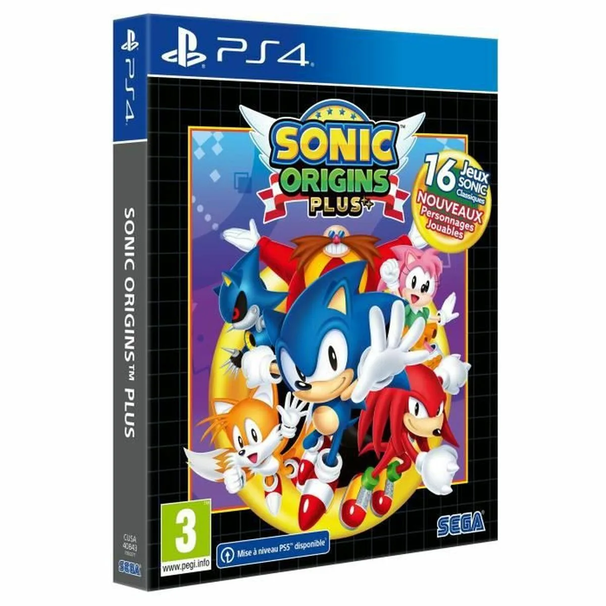 Jeu video playstation 4 sega sonic origins plus s719072795. Nous avons bâti Diaytar sur une idée simple : vous méritez le meilleur des produits, sans avoir à chercher pendant des heures.