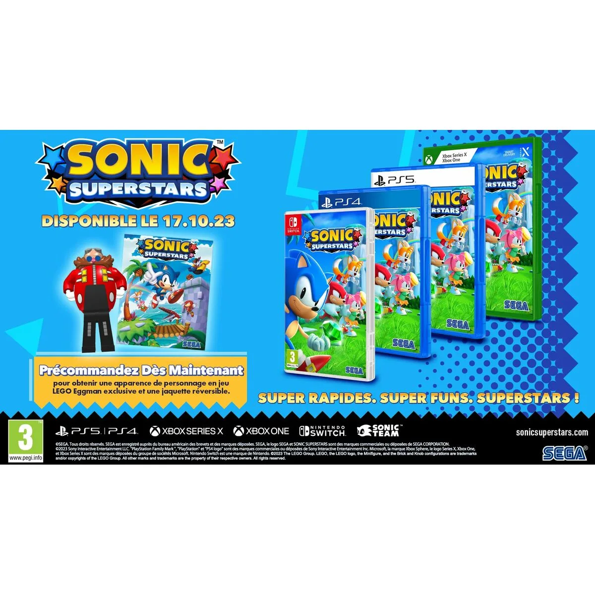 Jeu video playstation 4 sega sonic superstars fr s719404937. Chez Diaytar, chaque achat est une expérience unique. Explorez notre sélection premium !
