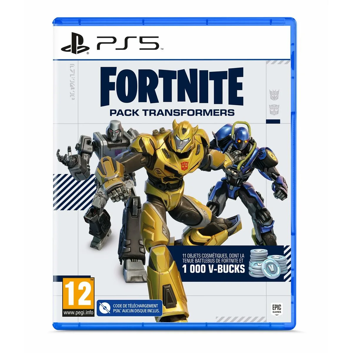 Jeu video playstation 5 fortnite pack transformers fr code de telechargement s719368122. Créez votre look signature avec les pièces mode sélectionnées par Diaytar.