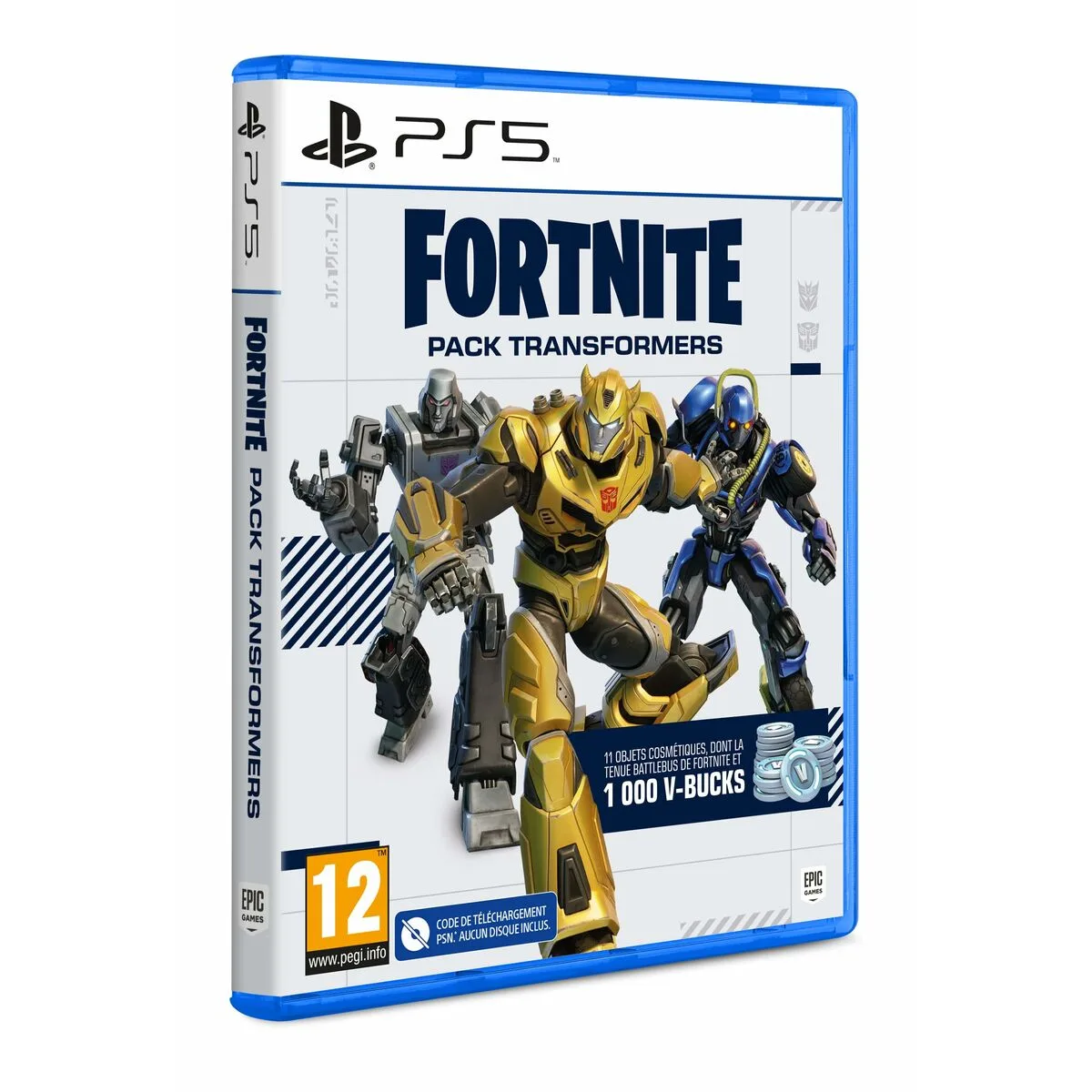 Jeu video playstation 5 fortnite pack transformers fr code de telechargement s719368167. Soyez à la pointe de la tendance et de la technologie avec Diaytar, votre partenaire pour un shopping généraliste avisé