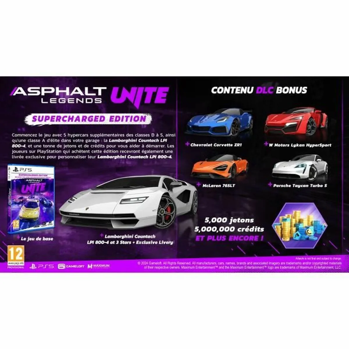 Jeu video playstation 5 just for games asphalt legends unite supercharged edition s7100982340. Explorez sans limite l'offre Diaytar : des milliers de produits pour satisfaire votre soif de nouveauté et de qualité