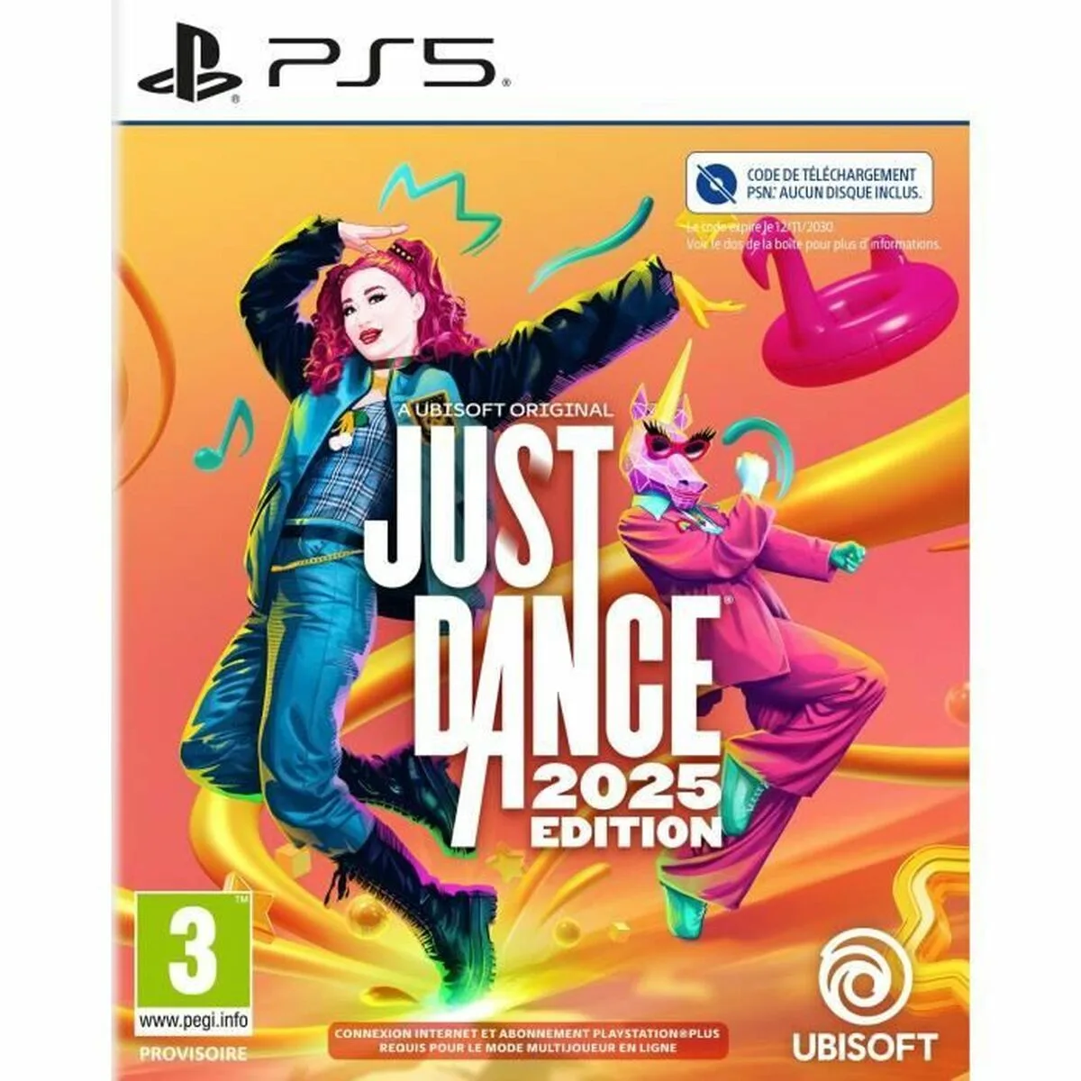 Jeu video playstation 5 ubisoft just dance 2025 edition s7101022239. Nos stylistes Diaytar dénichent pour vous les pépites de la saison.