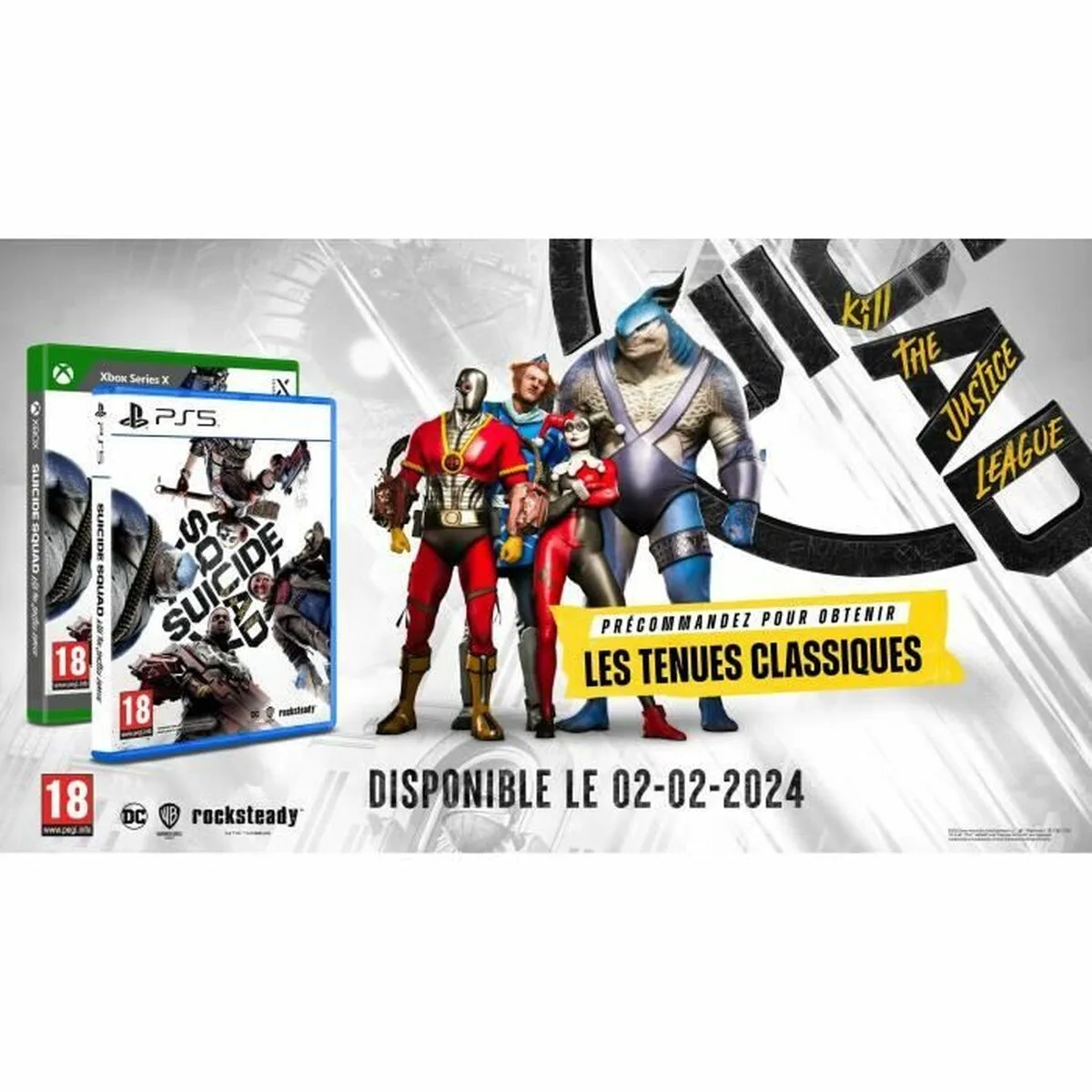 Jeu video playstation 5 warner games suicide squad kill the justice league fr s719656829. Explorez Diaytar et laissez-vous surprendre par notre diversité de produits.