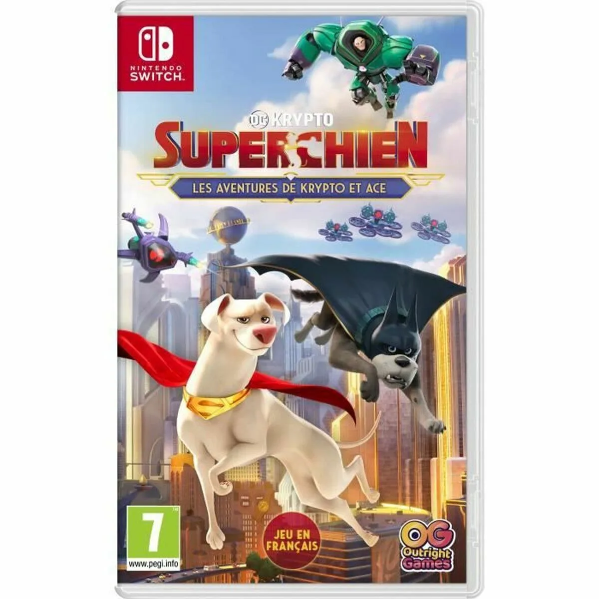 Jeu video pour switch bandai krypto super dog adventures of krypto and ace s717767646. Diaytar, c'est l'assurance de produits qui durent, tant dans leur construction que dans leur style intemporel.