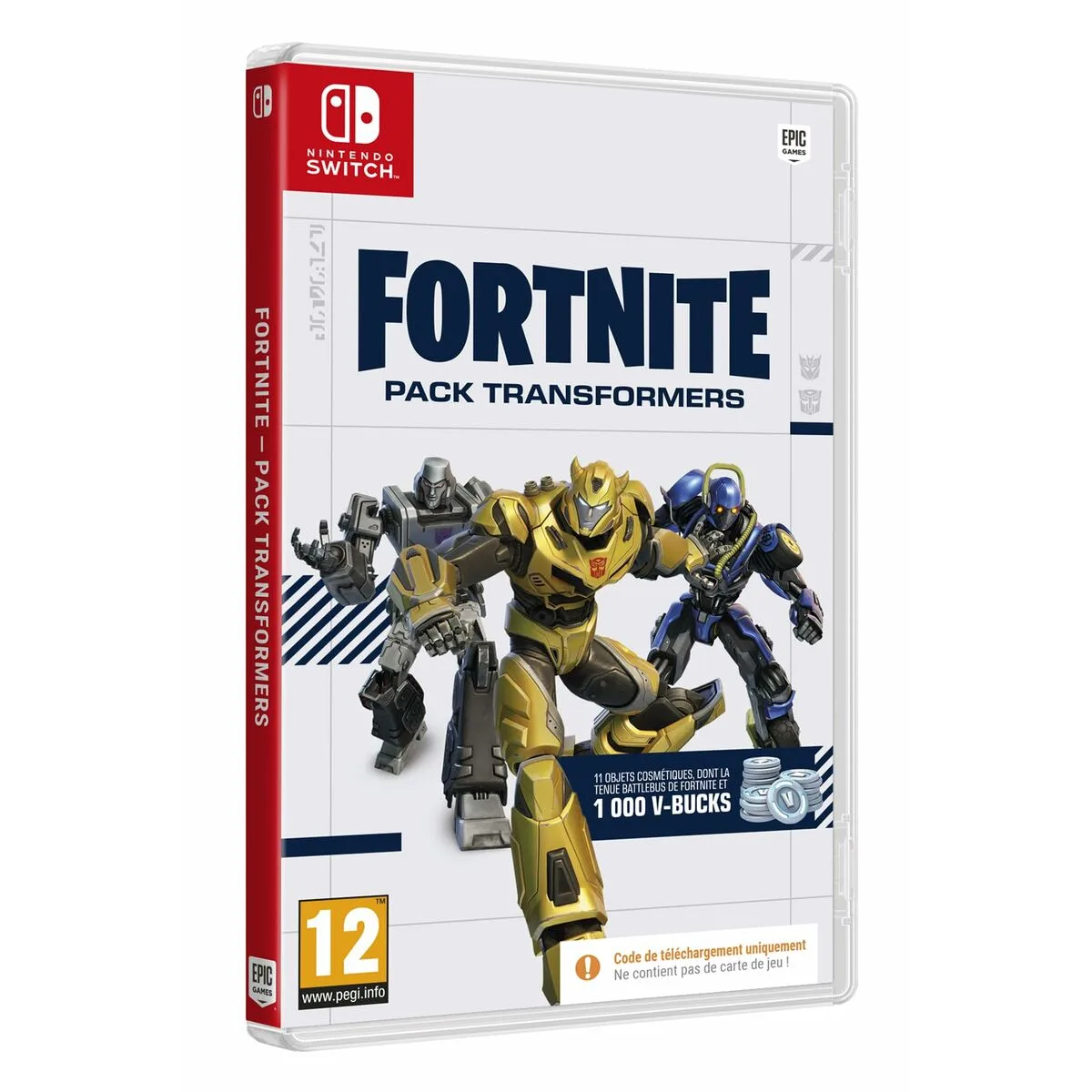 Jeu video pour switch fortnite pack transformers fr code de telechargement s719368388. Exprimez votre personnalité avec les accessoires tendance de Diaytar.