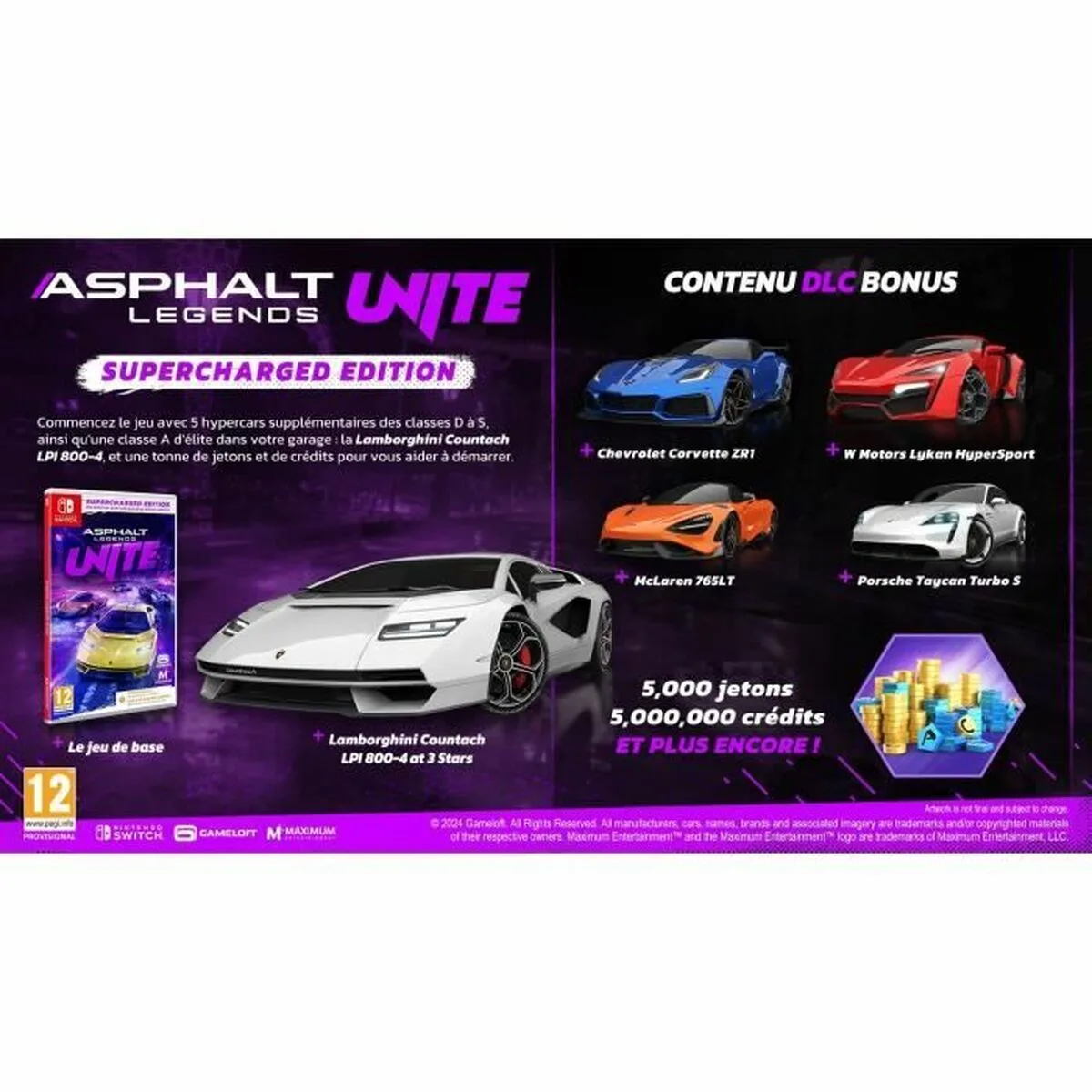 Jeu video pour switch just for games asphalt legends unite supercharged s7100982483. Diaytar se positionne comme le carrefour des produits innovants, qu'ils relèvent de la tech, de la maison ou du quotidien