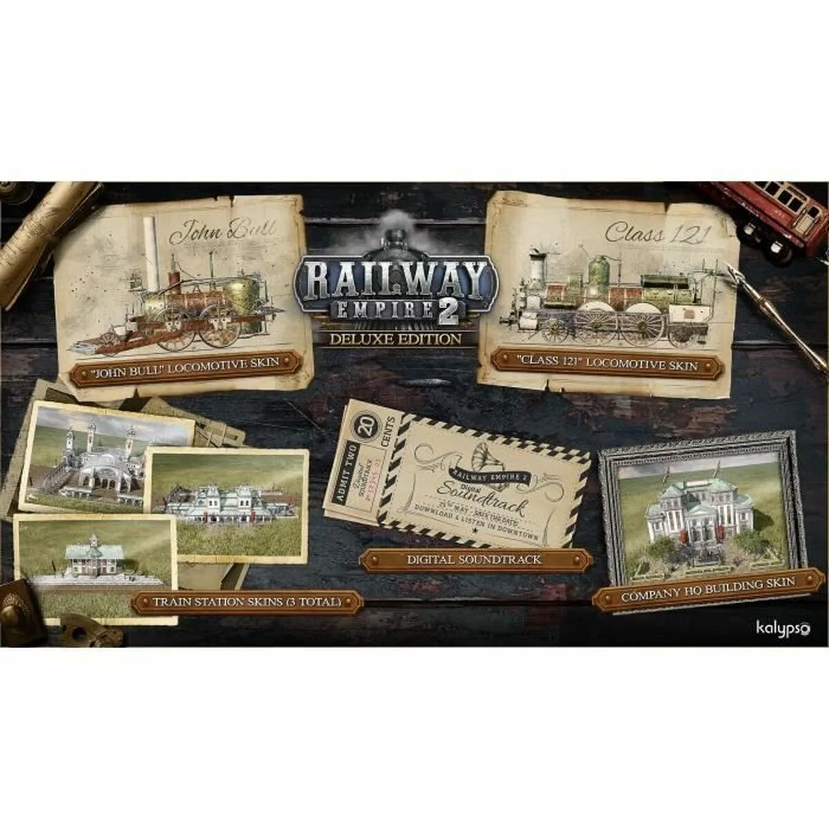 Jeu video pour switch kalypso railway empire 2 fr s7100081992. Diaytar, c'est le grand ménage de printemps dans vos habitudes shopping : on garde l'essentiel, on jette le superflu.