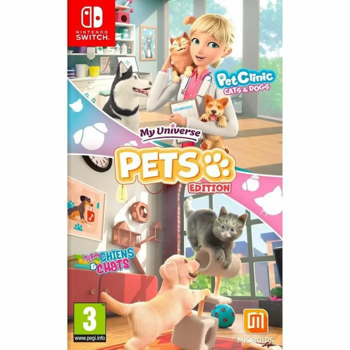 Jeu video pour switch microids my universe pets s718780558. Explorez Diaytar et laissez-vous surprendre par notre diversité de produits.