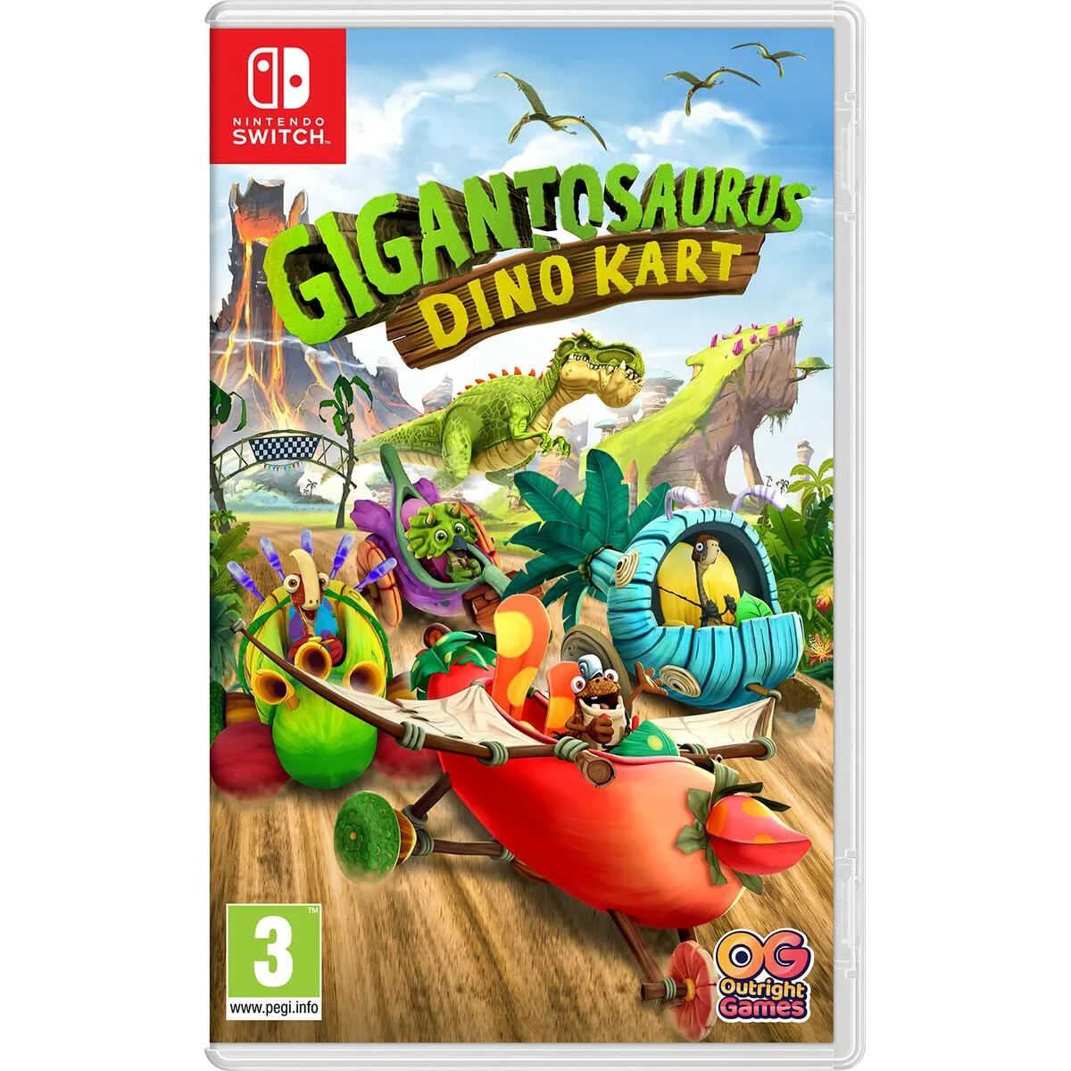 Jeu video pour switch outright games gigantosaurus dino kart s718560495. Créez votre look signature avec les pièces mode sélectionnées par Diaytar.