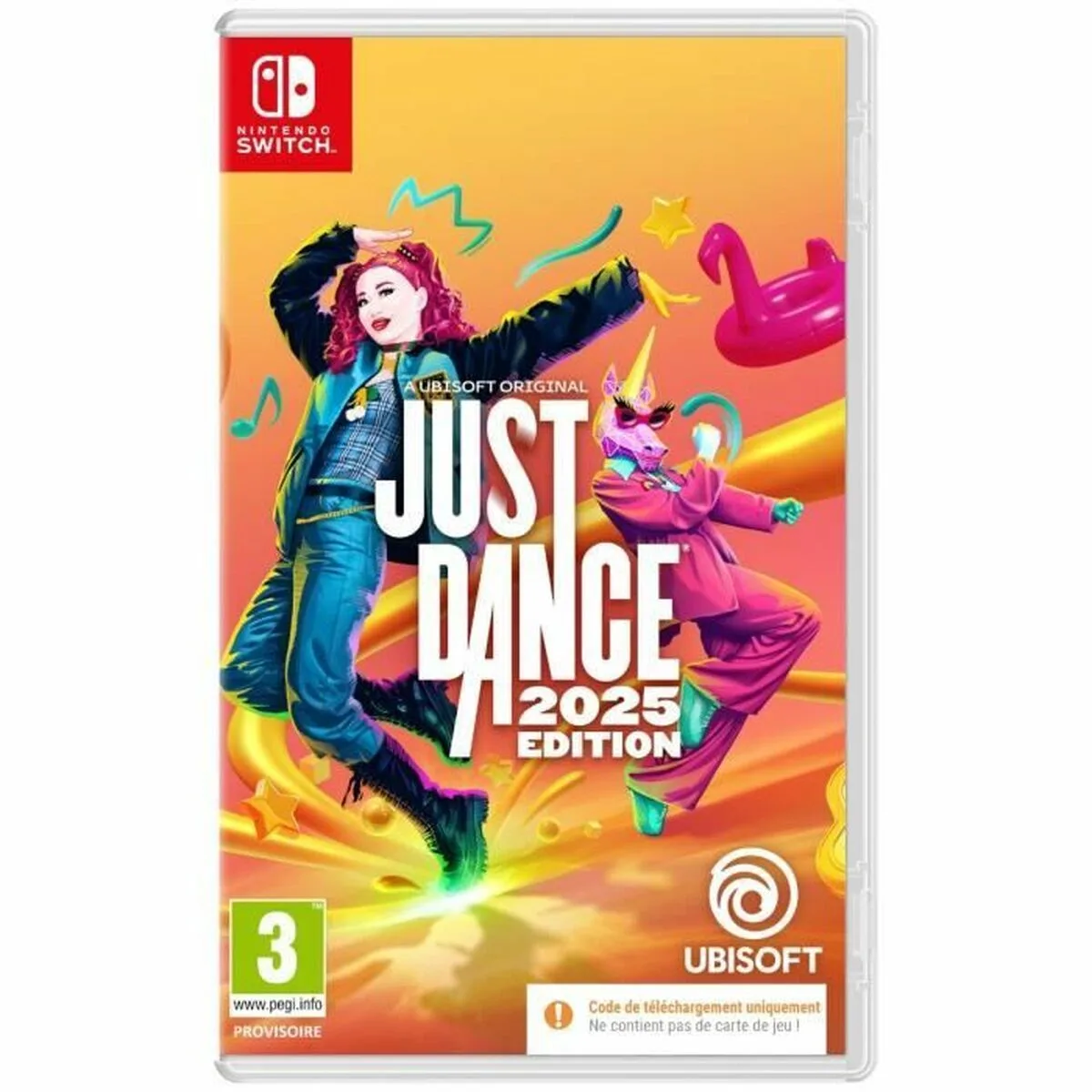 Jeu video pour switch ubisoft just dance 2025 edition s7101022194. Diaytar, c'est la convergence entre votre style unique et notre sélection infinie de produits qui lui correspondent.