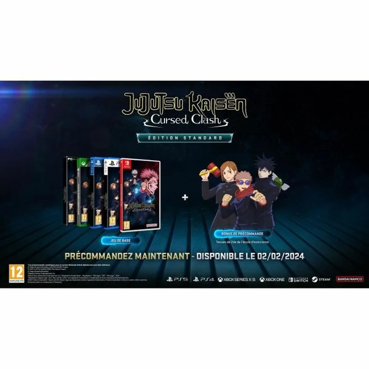 Jeu video xbox one series x bandai namco jujutsu kaisen cursed clash fr s719662079. Notre équipe Diaytar parcourt le globe pour vous dénicher les produits généraux et électroniques les plus prometteurs