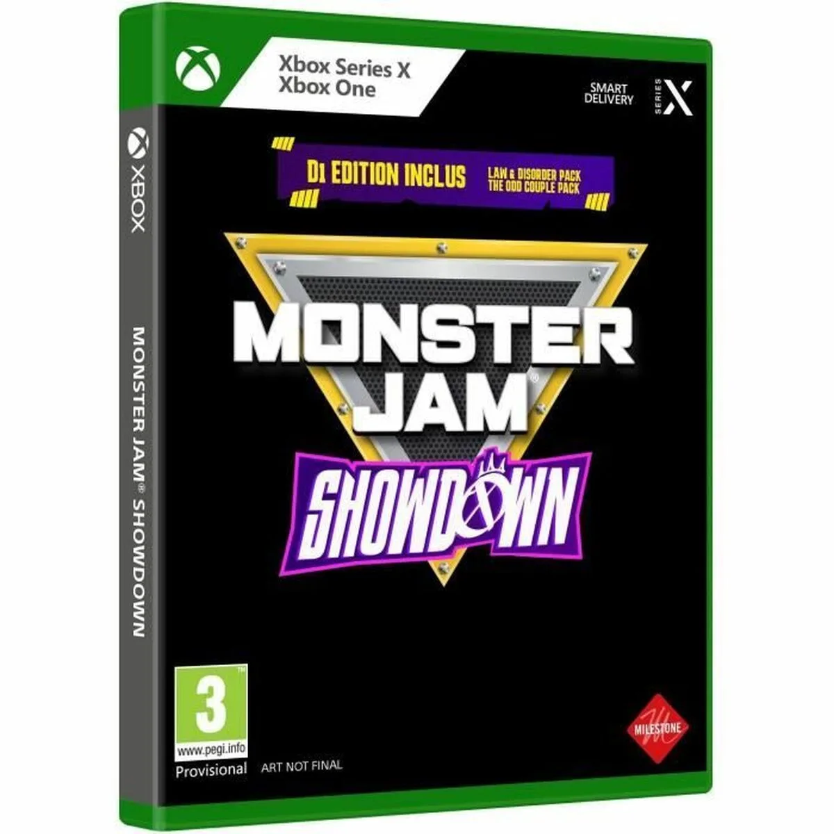 Jeu video xbox series x milestone monster jam showdown day one edition s7100769754. Nos stylistes Diaytar dénichent pour vous les pépites de la saison.