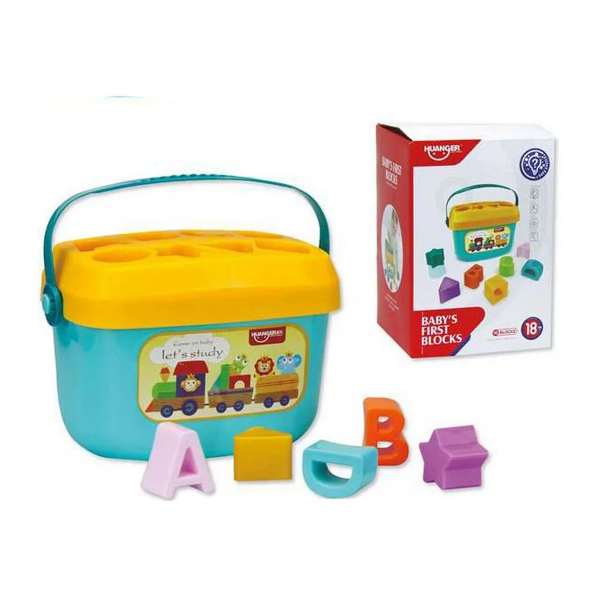 Jouet educatif baby s first blocks 16 pieces s240288365. Votre foyer mérite le style et le confort des produits Diaytar Home.