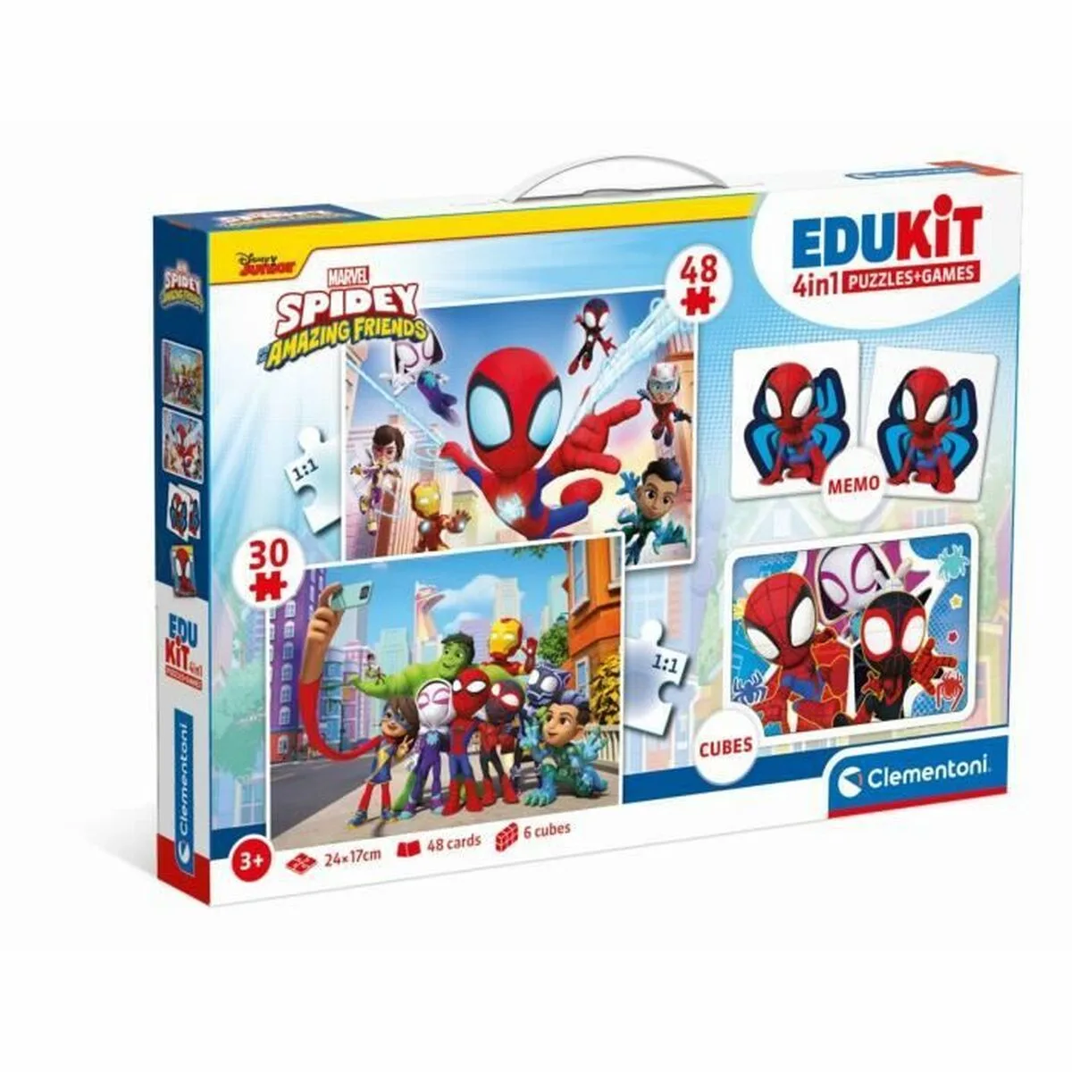 Jouet educatif clementoni coffret spidey 4 en 1 fr s719721585. Révélez votre style avec la collection capsule Diaytar, limitée et exclusive.