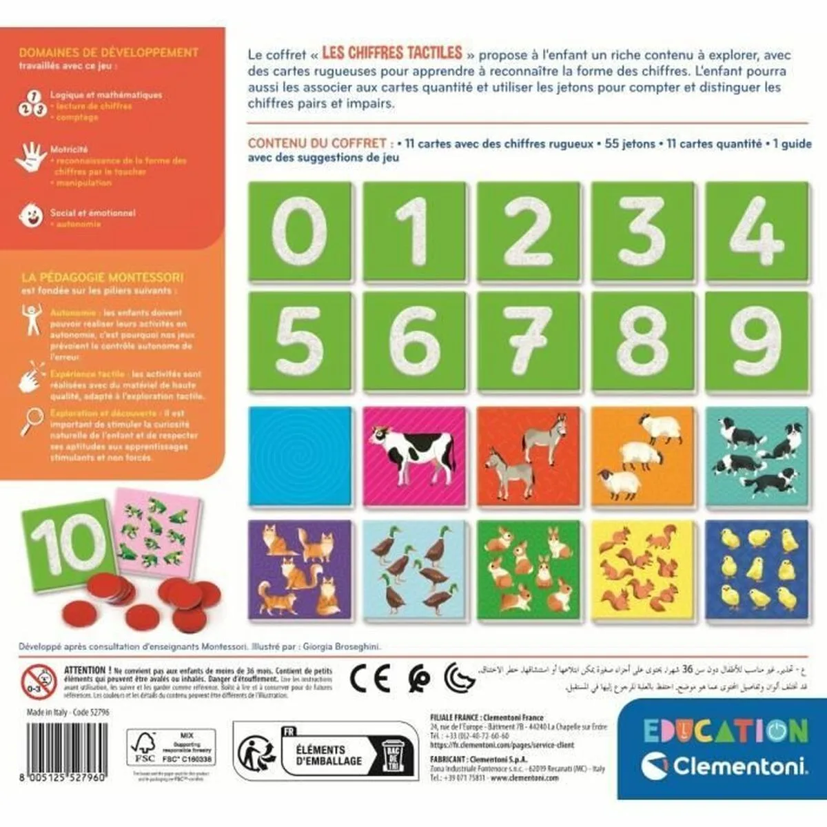 Jouet educatif clementoni les chiffres tactiles fr s719725488. Bienvenue chez Diaytar, où nous croyons que le meilleur produit est celui qui vous trouve, et non l'inverse.