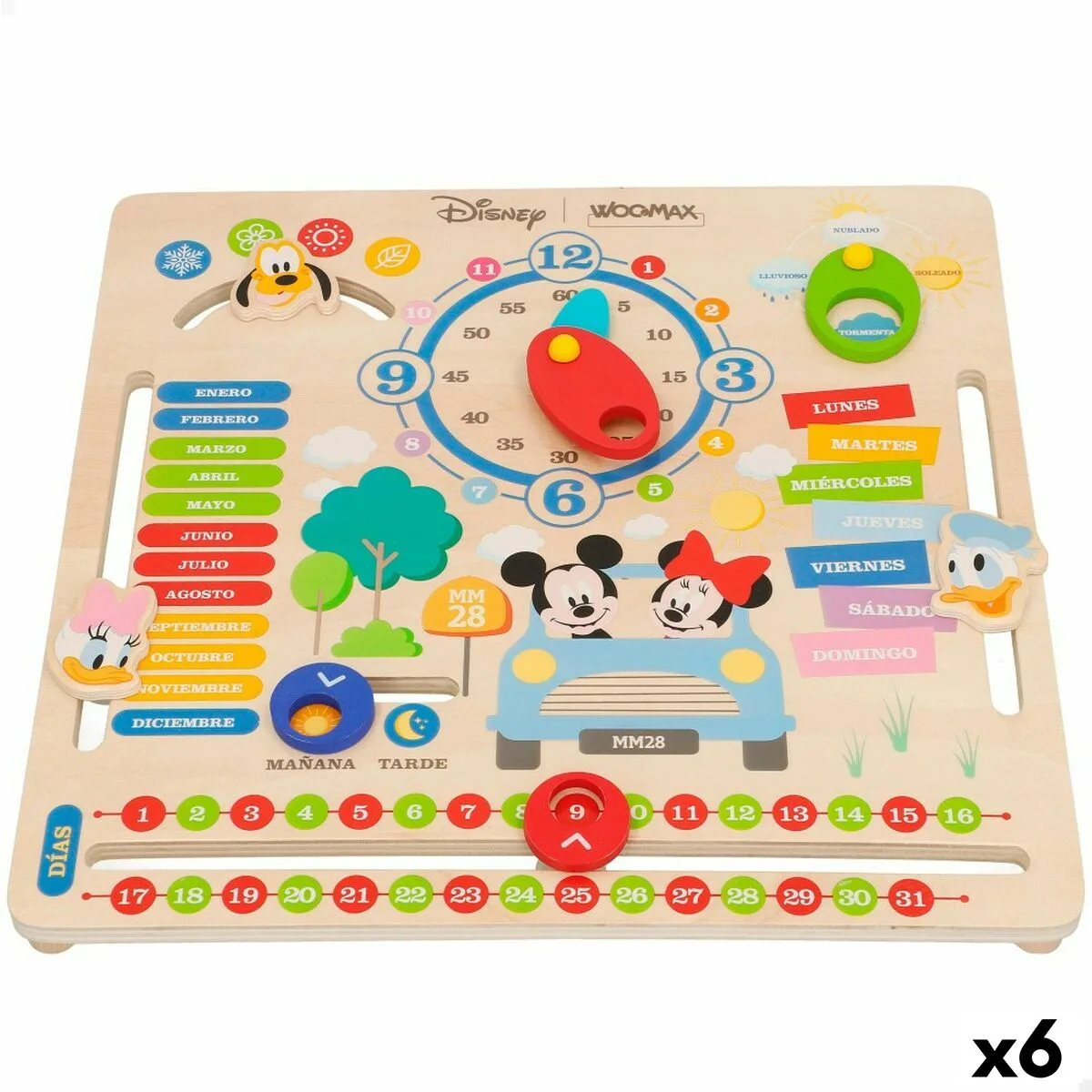 Jouet educatif disney calendrier 30 x 3 5 x 30 cm 6 unites s890024917. Diaytar, c'est le compagnon des visionnaires, de ceux qui achètent aujourd'hui les produits qui seront incontournables demain.