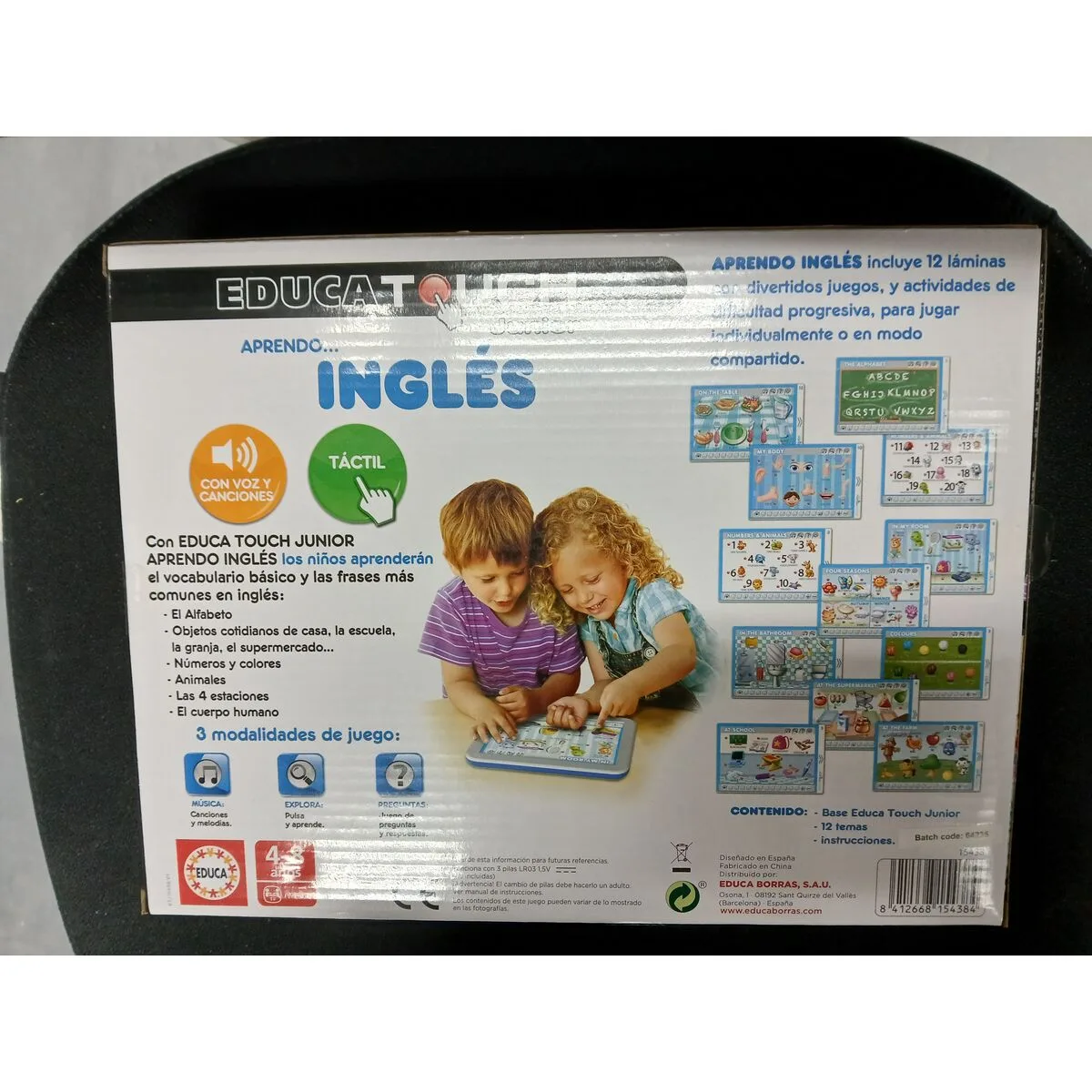 Jouet educatif educa i learn english touch junior en s240362143. Diaytar, c'est le livre dont vous êtes le héros. Chaque produit que vous choisissez est un chapitre de votre histoire.