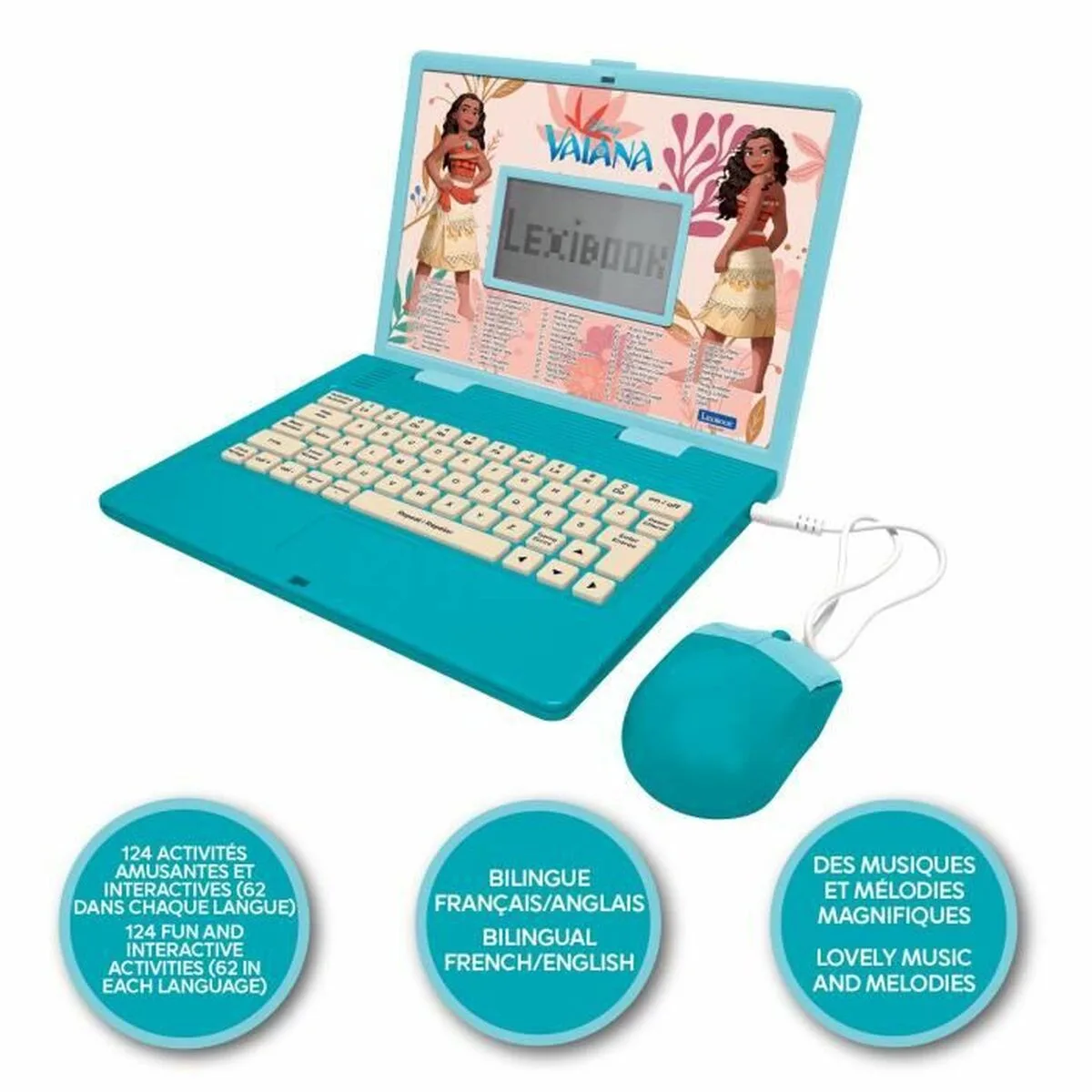 Jouet educatif lexibook vaiana francais anglais s7101398541. Transformez votre intérieur avec les produits déco Diaytar !