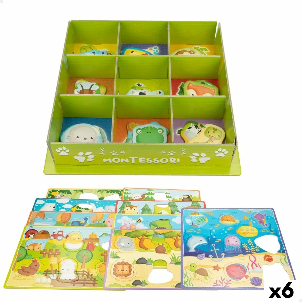 Jouet educatif lisciani giochi 26 x 6 x 26 cm animaux methode montessori 67 pieces 6 unites s890259964. Diaytar, c'est le refuge des amoureux du beau et de l'utile, un sanctuaire dédié au produit parfait.