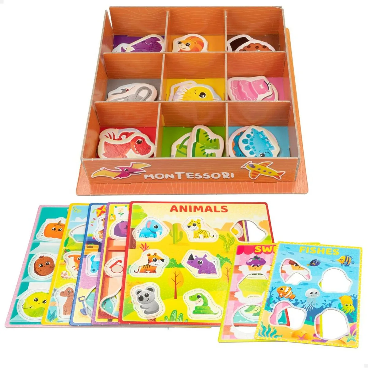 Jouet educatif lisciani giochi 26 x 6 x 26 cm couleurs methode montessori 61 pieces 6 unites s890259840. Diaytar révolutionne votre façon de faire du shopping en ligne !