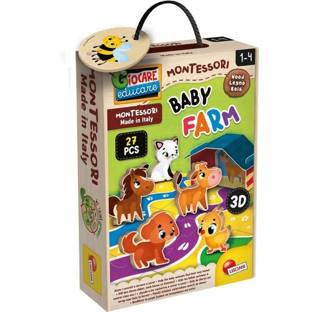 Jouet educatif lisciani giochi 48 x 1 x 36 cm 12 pieces s890369911. Diaytar incarne le renouveau du commerce en ligne : authentique, engagé et résolument tourné vers l'avenir.
