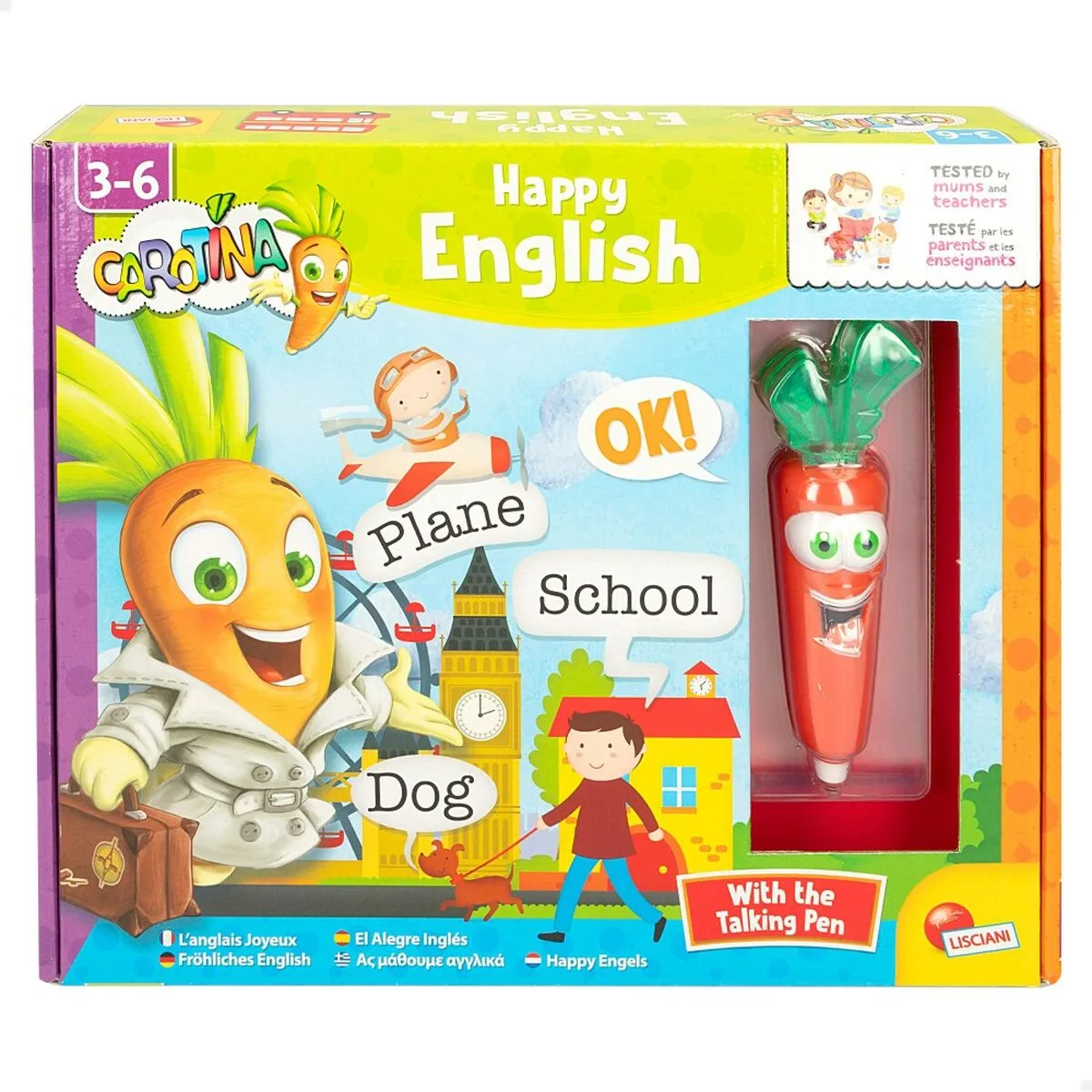 Jouet educatif lisciani giochi carotina baby happy english 4 5 x 14 5 x 3 cm electronique puzzle 6 unites s890316243. Diaytar, c'est la plateforme qui ose remettre l'humain au centre de l'expérience produit, dans un monde de plus en plus digital.