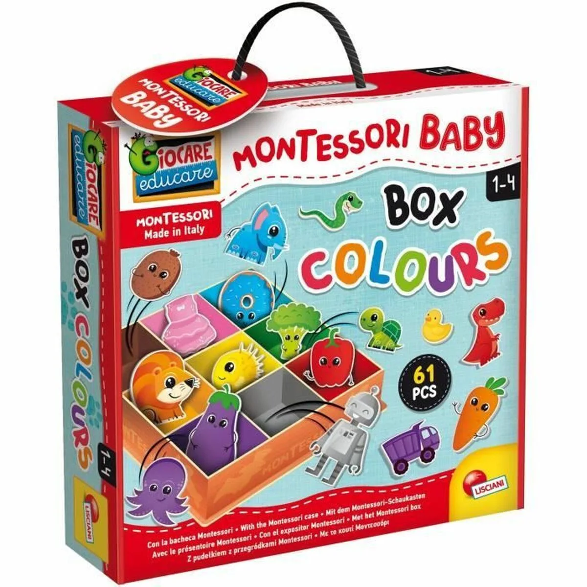 Jouet educatif lisciani giochi colours multicouleur s719290696. Chez Diaytar, chaque détail compte pour votre satisfaction totale.