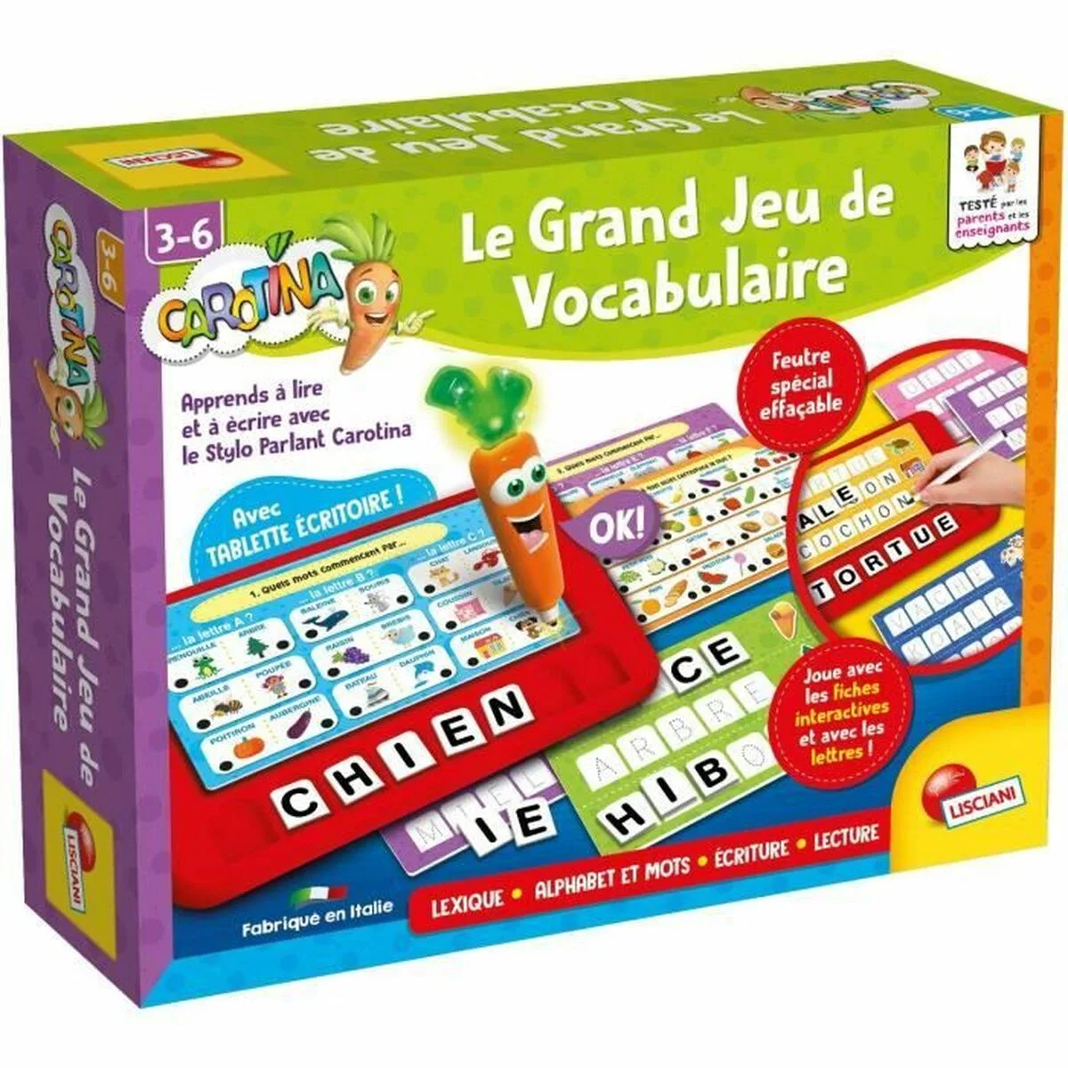 Jouet educatif lisciani giochi le grand jeu vocabulaire fr s719878552. Nous avons injecté tout notre savoir-faire dans Diaytar pour vous offrir une expérience shopping sans friction, tout en plaisir.