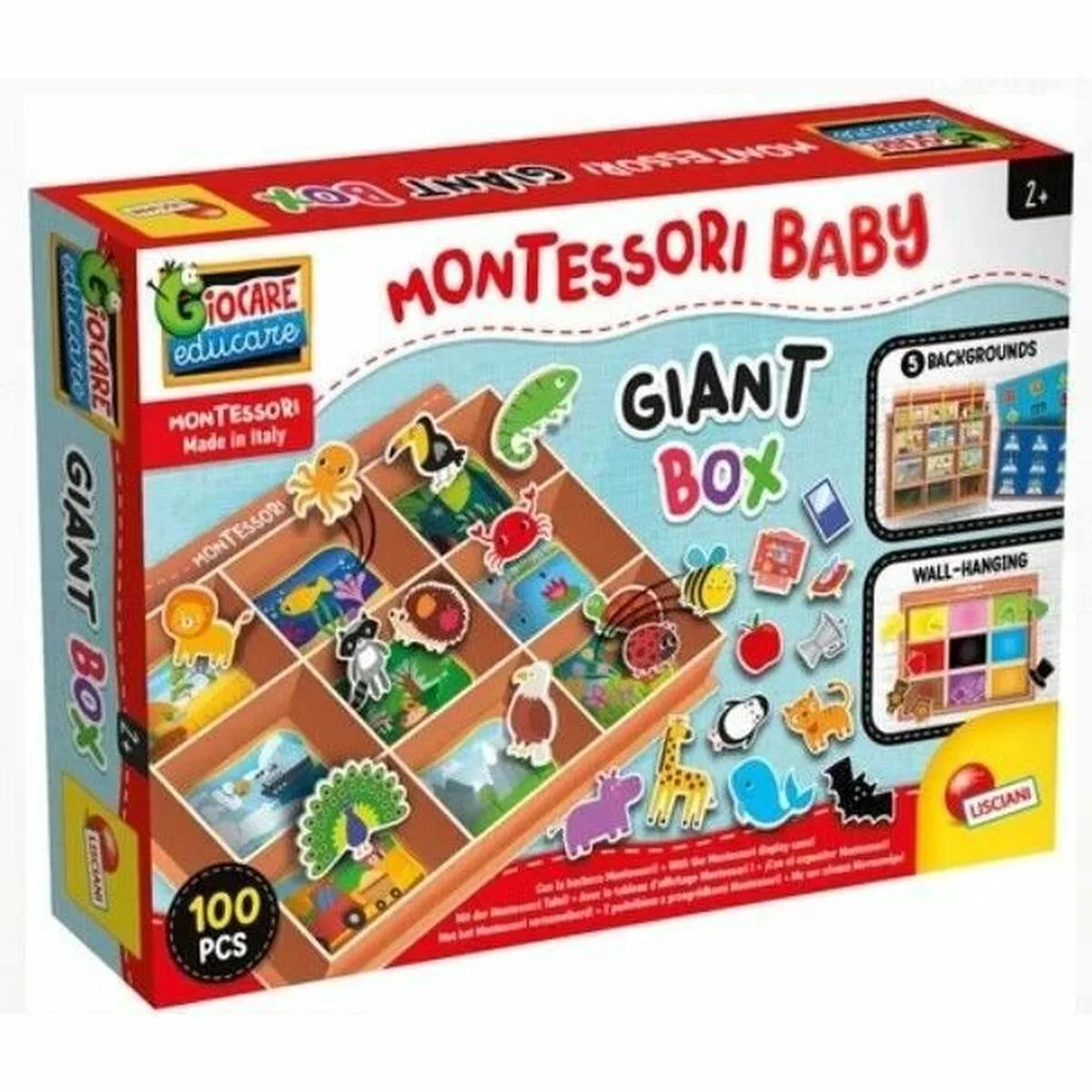 Jouet educatif lisciani giochi montessori baby giant box s719878222. Diaytar : Parce que vos goûts sont éclectiques, notre offre de produits l'est tout autant. Explorez sans modération.