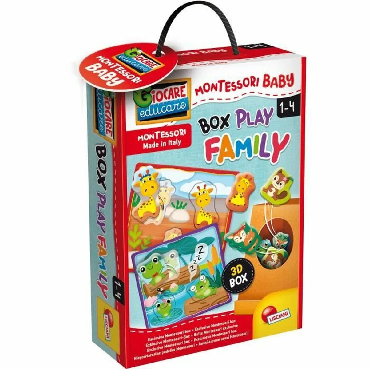 Jouet educatif lisciani giochi play family multicouleur 18 pieces s719290330. Chez Diaytar, chaque achat est une expérience unique. Explorez notre sélection premium !