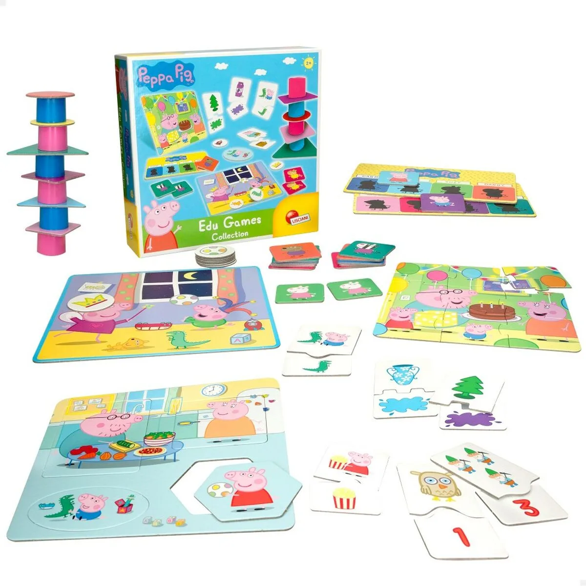 Jouet educatif peppa pig edu games collection 24 5 x 0 2 x 24 5 cm 6 unites 10 en 1 s890257920. Nous sommes les archéologues du produit parfait. Diaytar exhume pour vous les trésors cachés du marché.