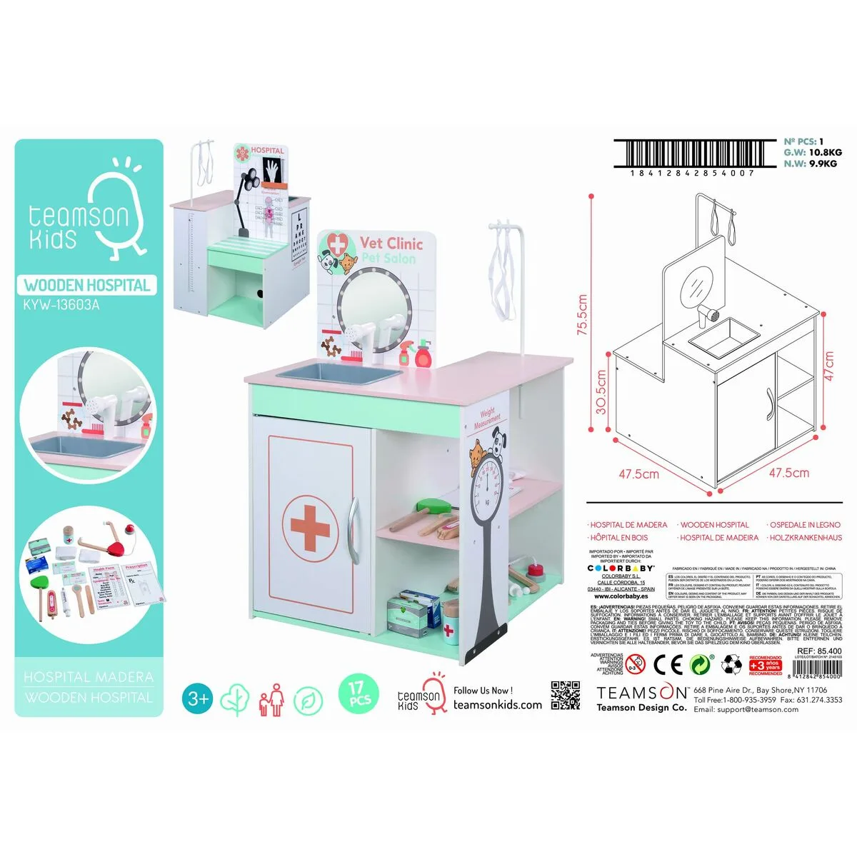 Jouet educatif teamson vet clinic veterinaire s890036440. Diaytar, c'est la convergence entre votre style unique et notre sélection infinie de produits qui lui correspondent.